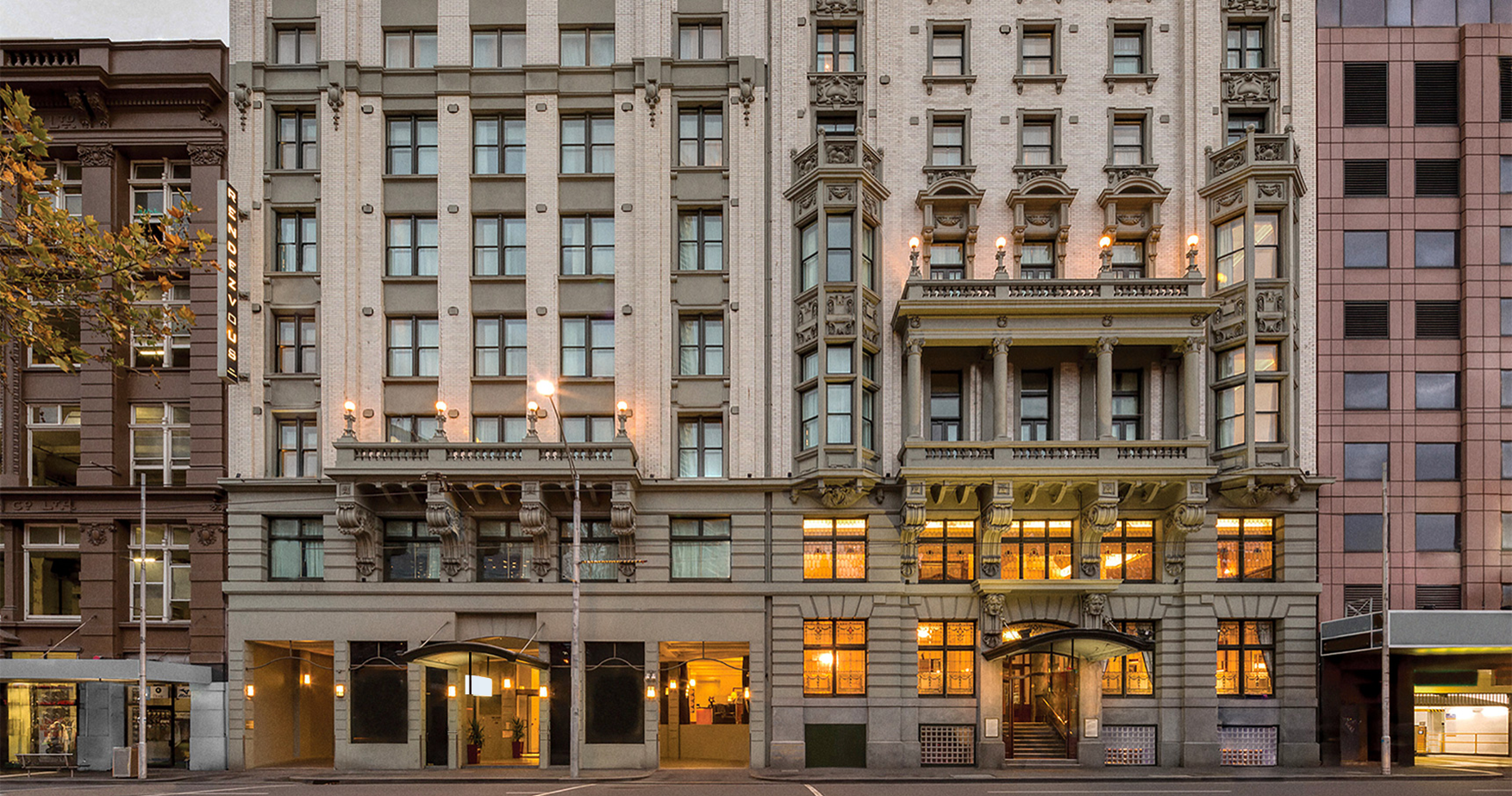 Rendezvous Hotel Melbourne | view on building | Venue Hire Melbourne | 3