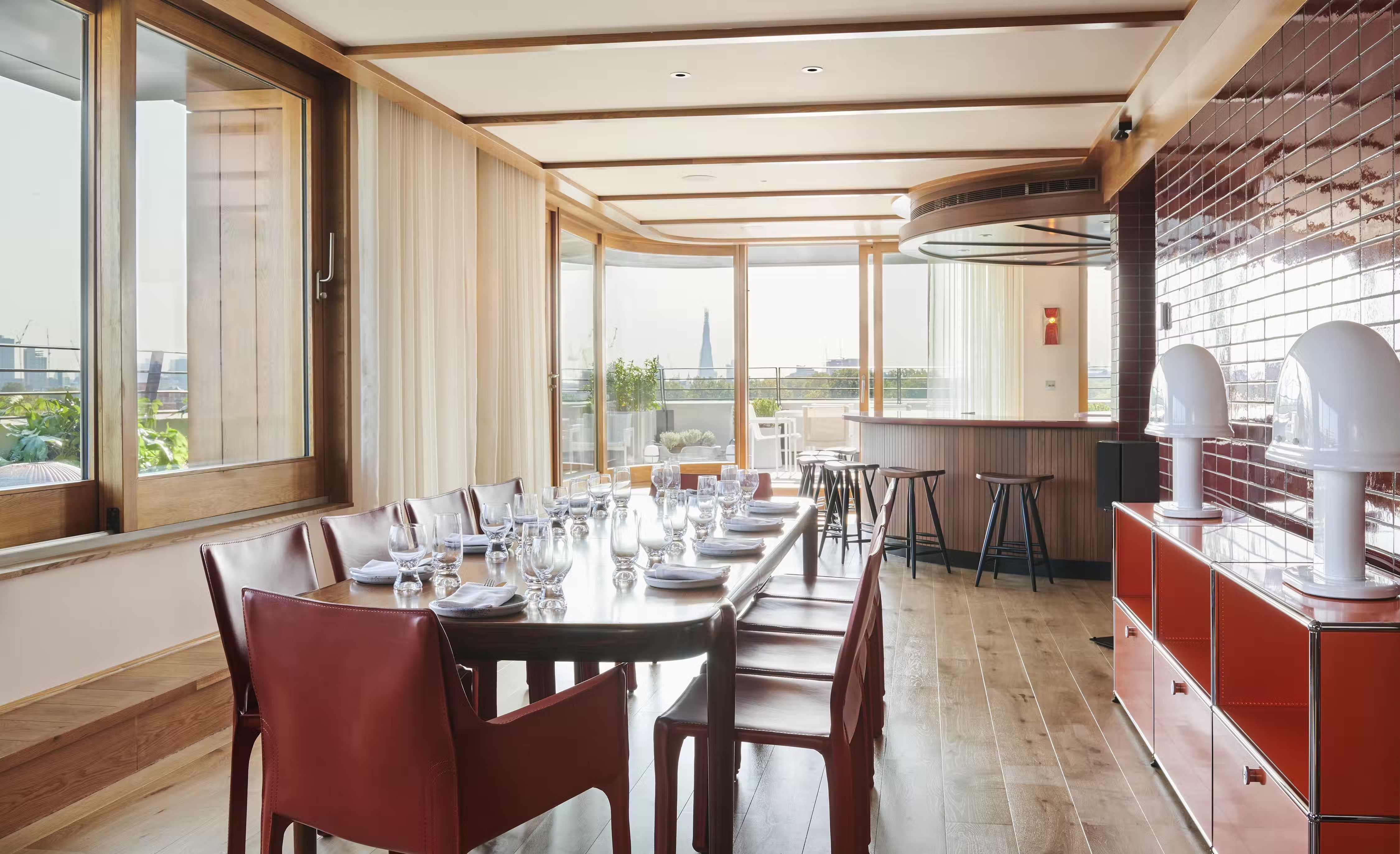 A townhouse style setting in a Kings Cross meeting room