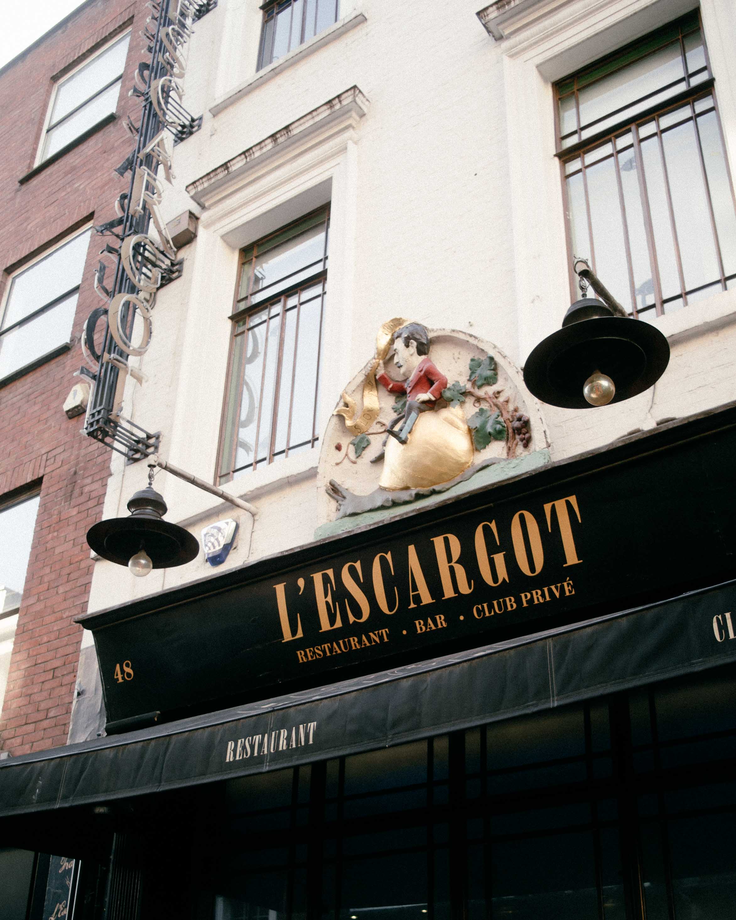 A fancy French Christmas dinner venue: Le Vert, L'Escargot image 2