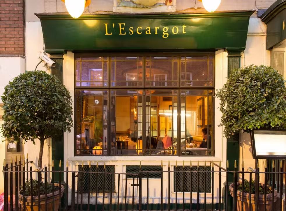 L'escargot london birthday restaurant 1