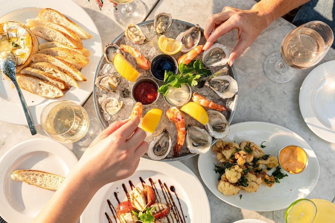 La Croisette Bar at Le District summer party venues nyc