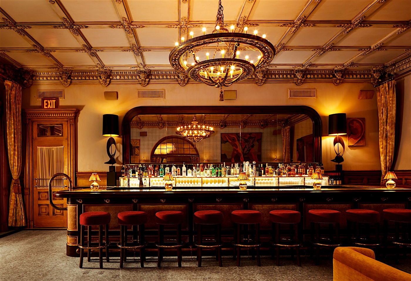 Lobby Bar Hotel Chelsea NYC Rent