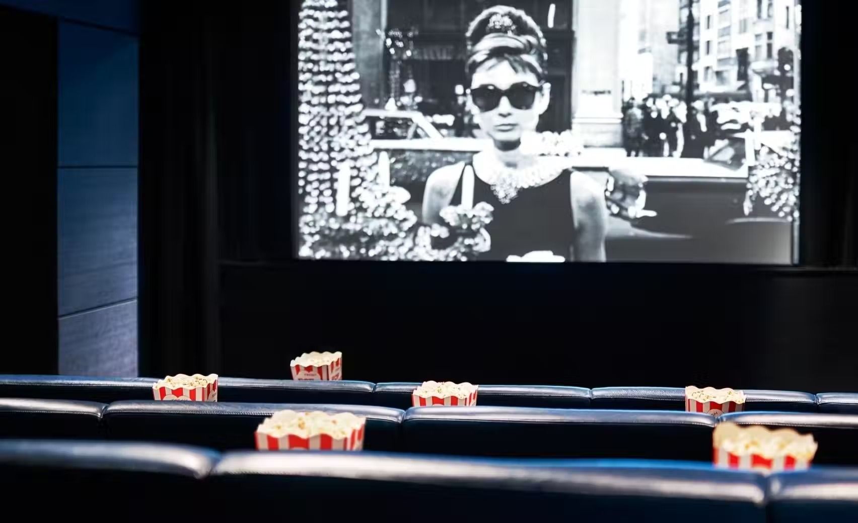 A cinema screening room for hire in London