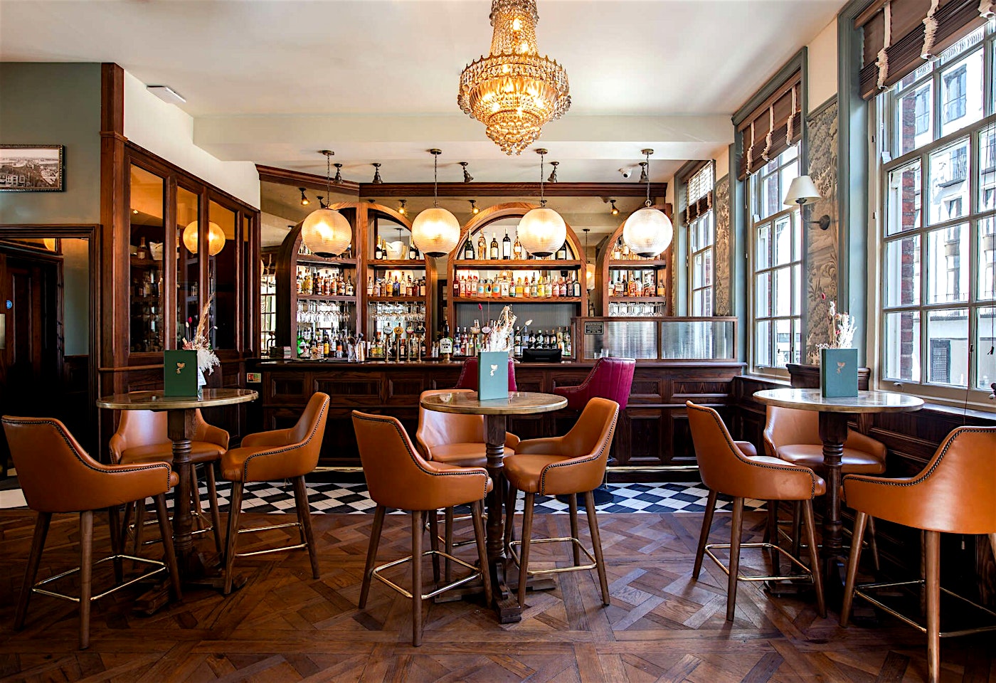 Interior of The Phoenix, a pub near Victoria, London