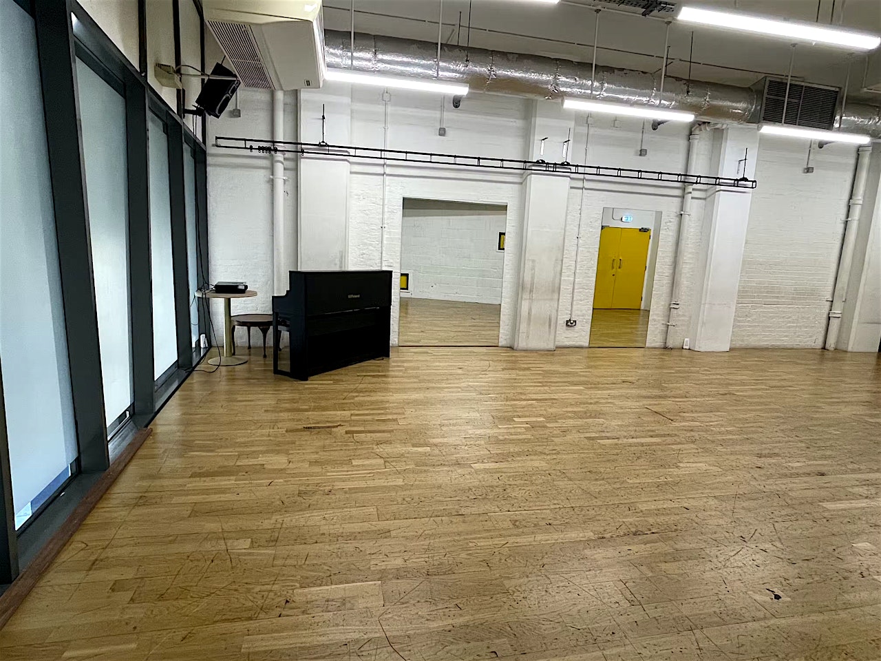 The rehearsal room at Seven Dials Playhouse in Covent Garden, central London