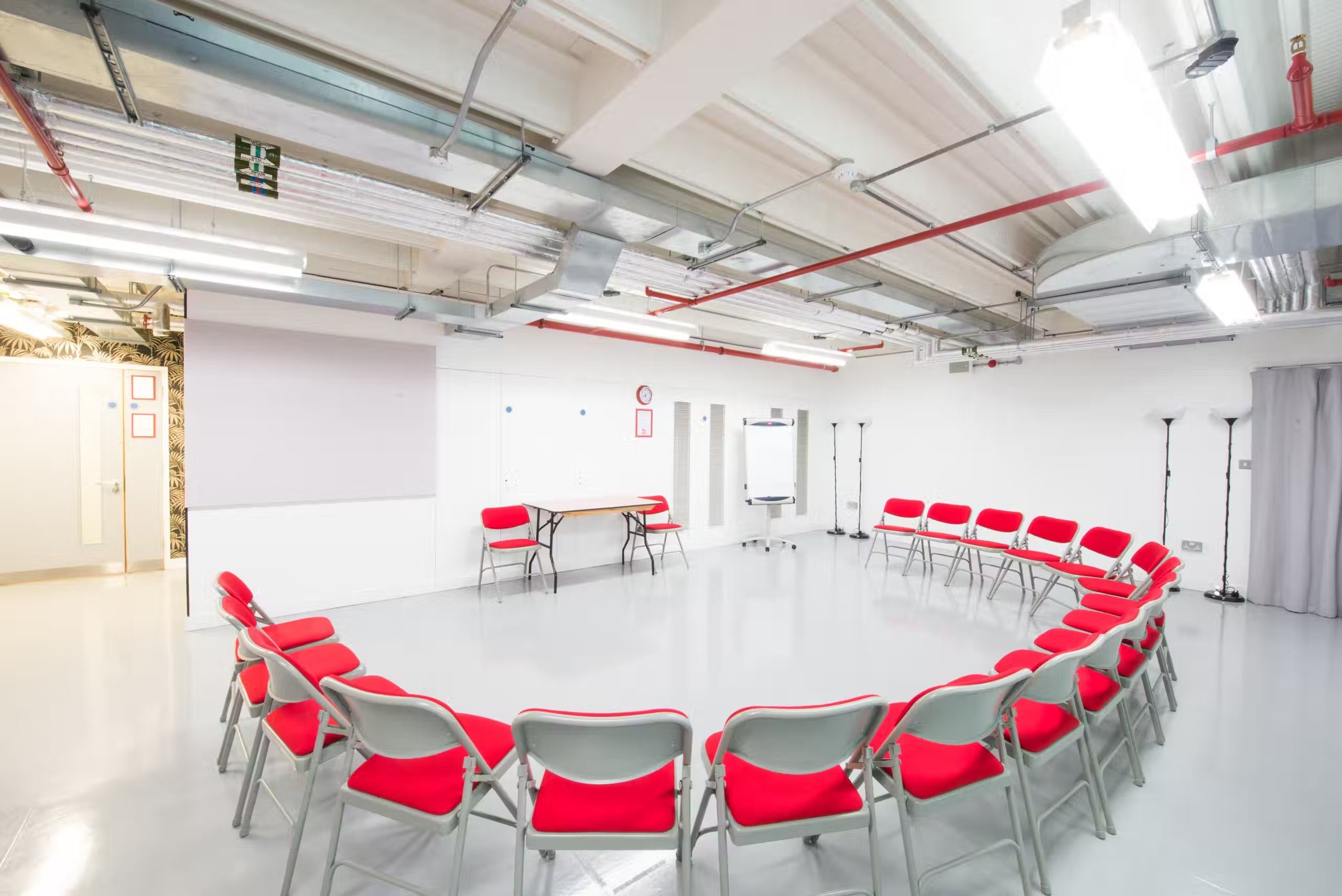 The rehearsal studio at Old Diorama Arts Centre