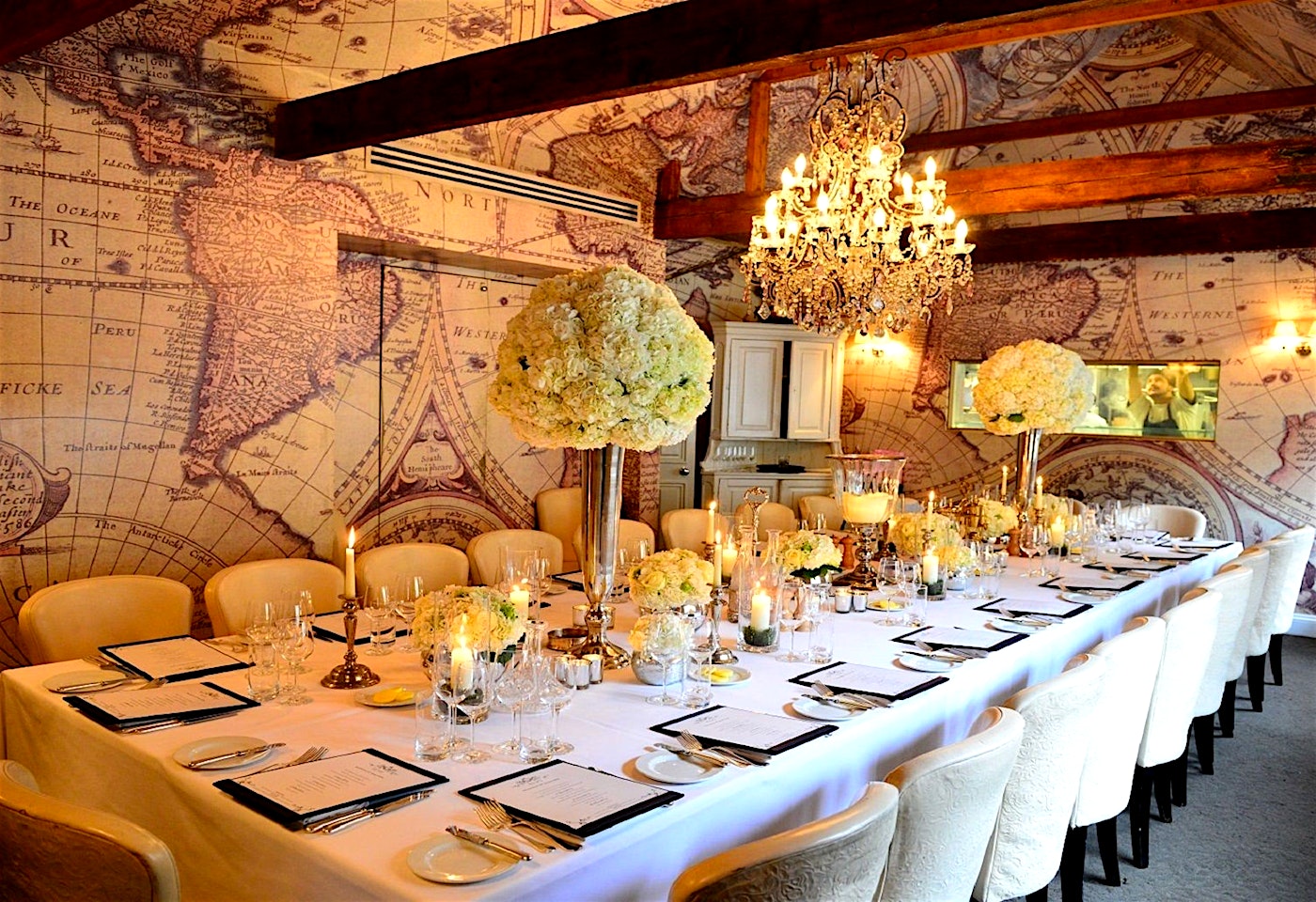 MAP ROOM mayfair london - Private dining room 