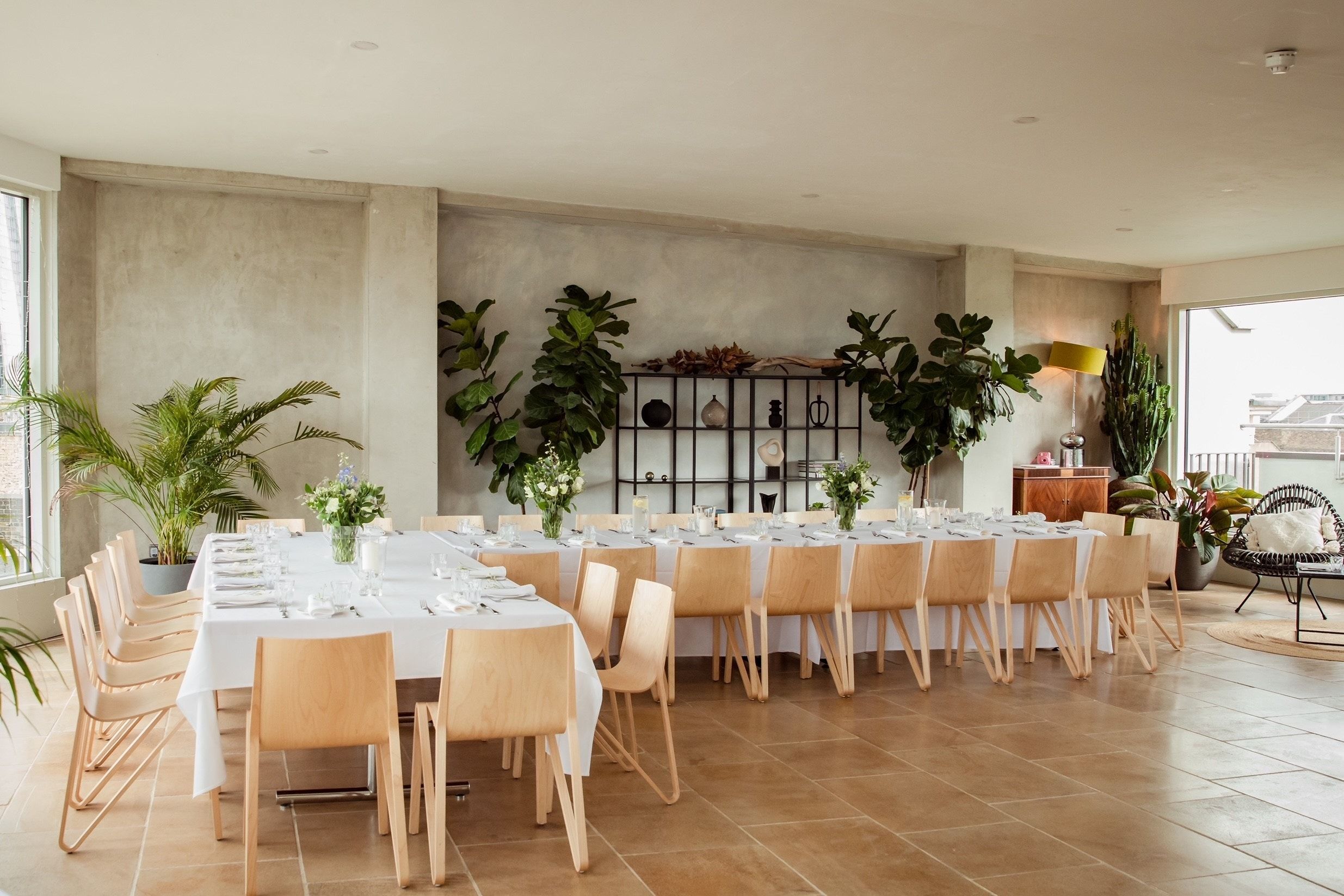 Take private dining to a whole new level: Menier Penthouse 1