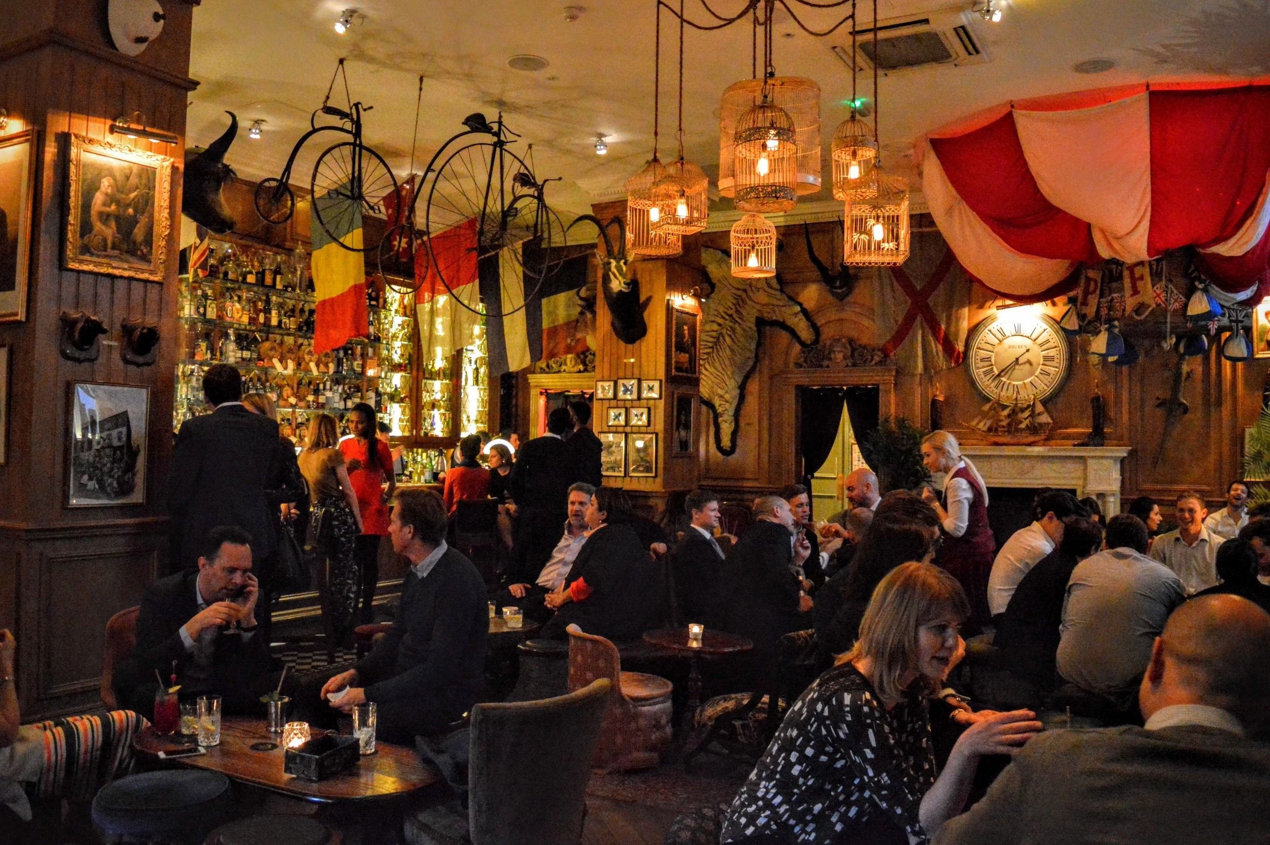 Mr Fogg's Residence Mayfair bars 2