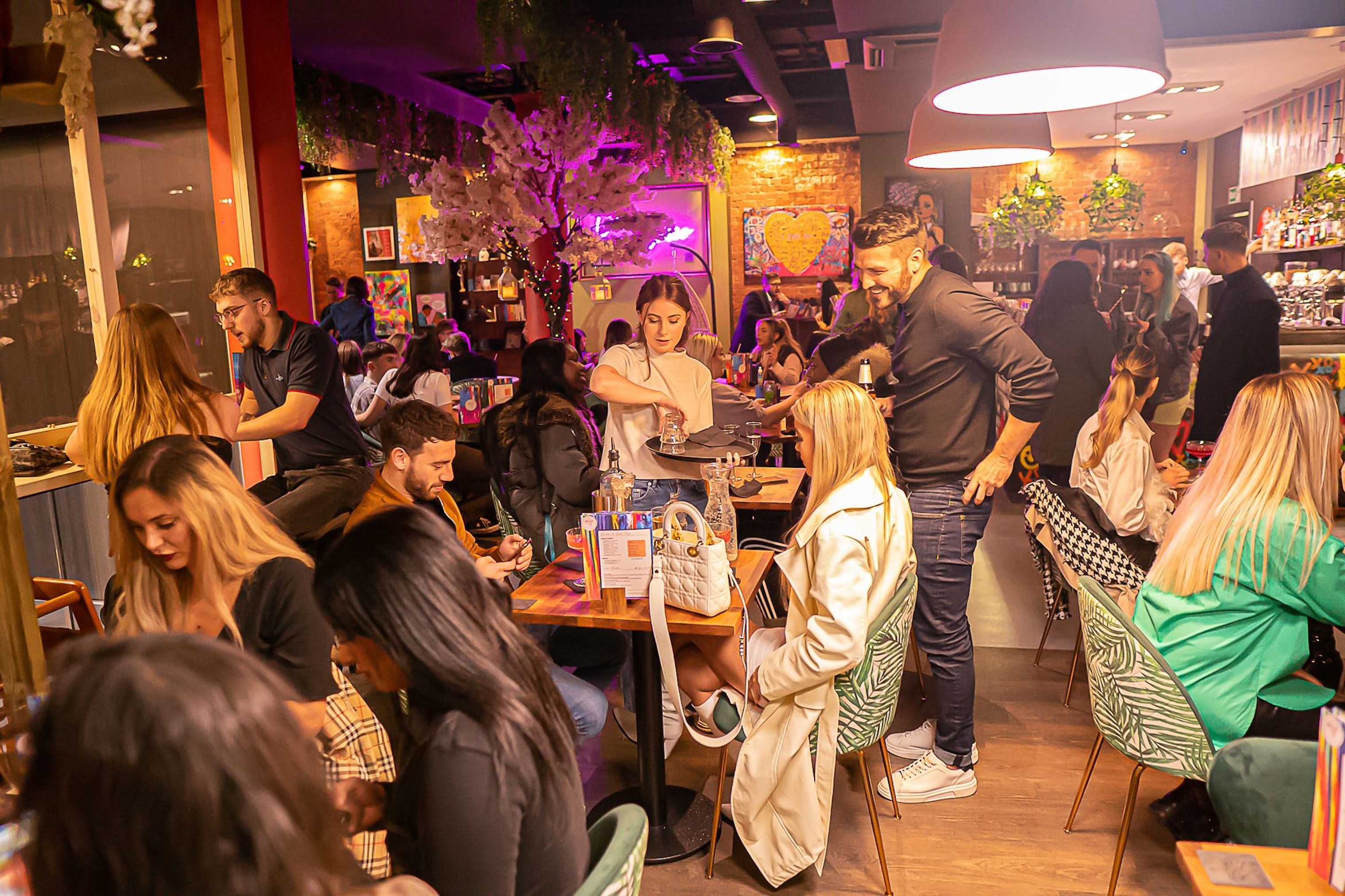 On the Hush northern Quarter cocktail bar