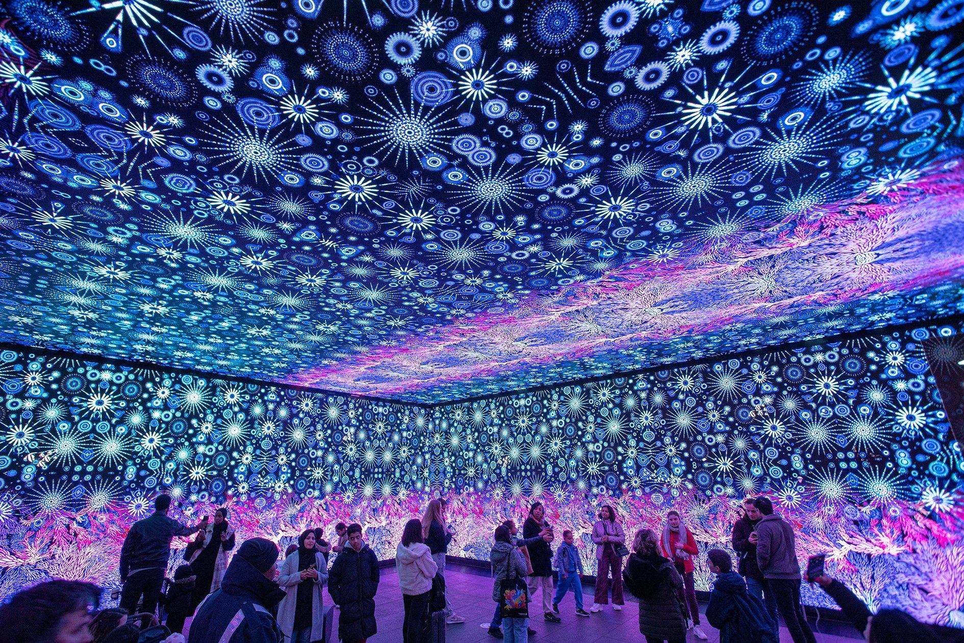 For a high-tech underground Christmas party: Outernet HERE image 2