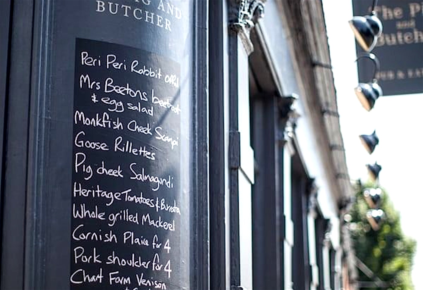 Pig and butcher islington pub