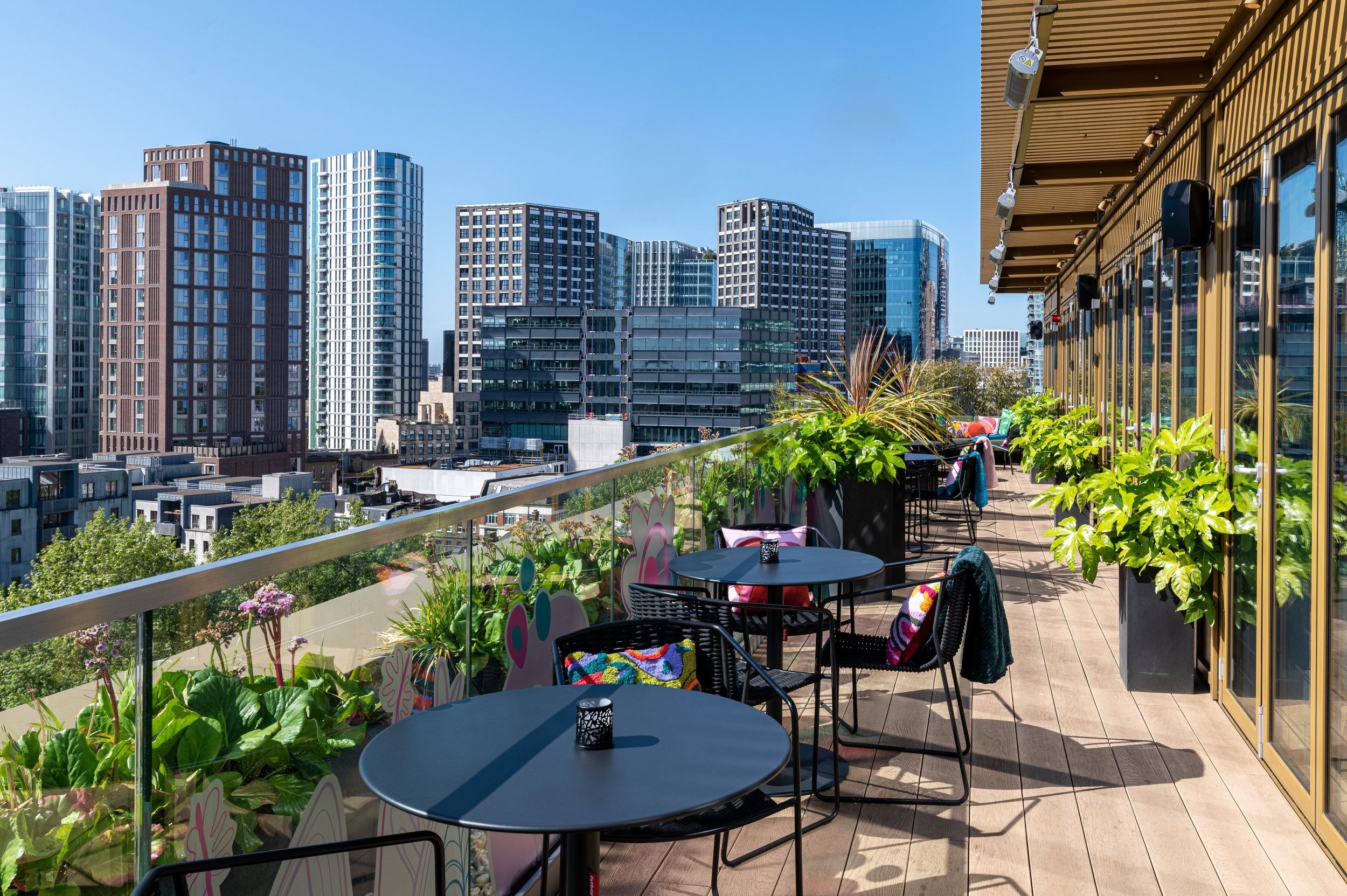 PocketSquare Skyline Bar, summer party venues