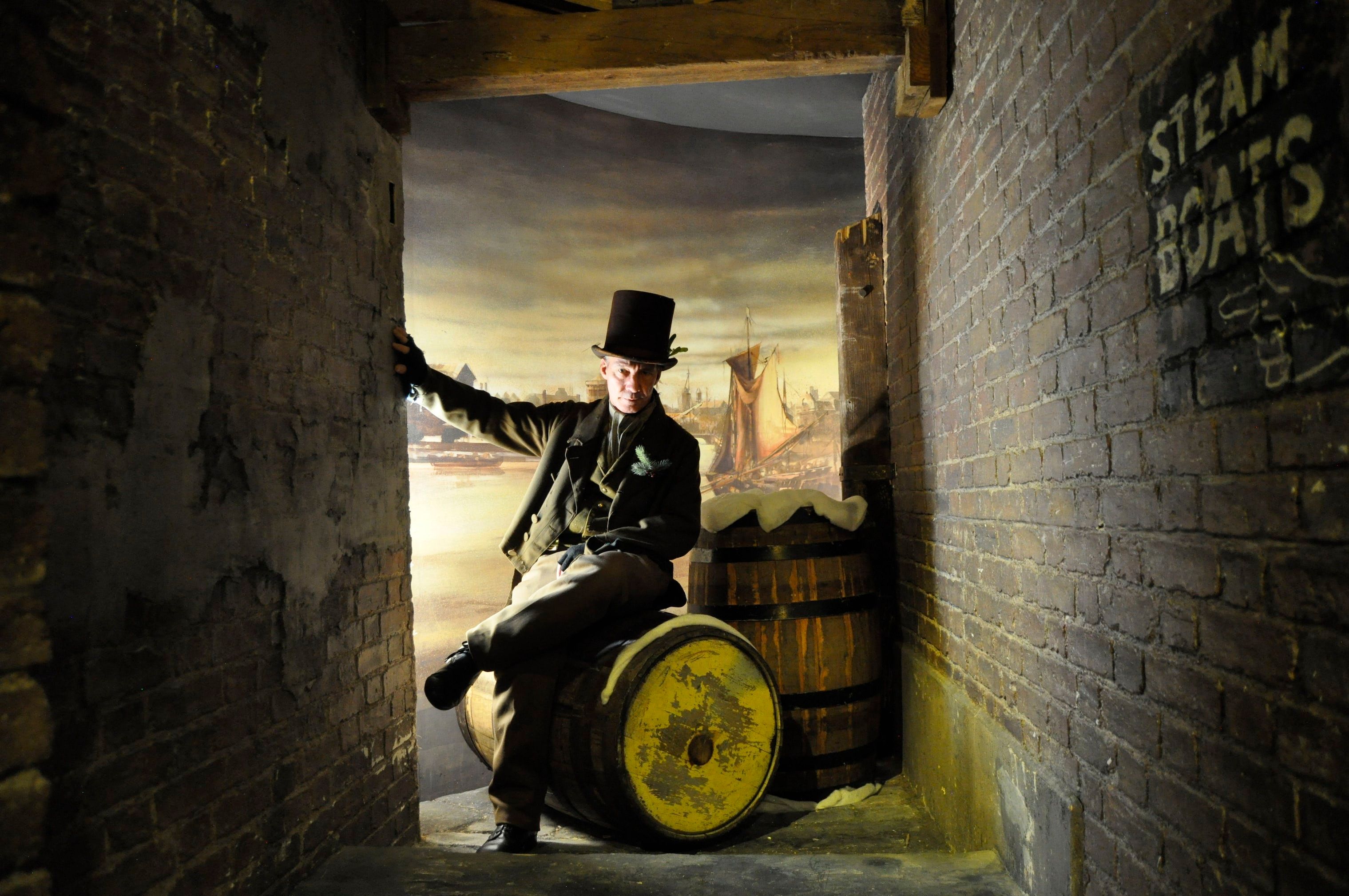 Quayside Room london docklands musuem christmas party