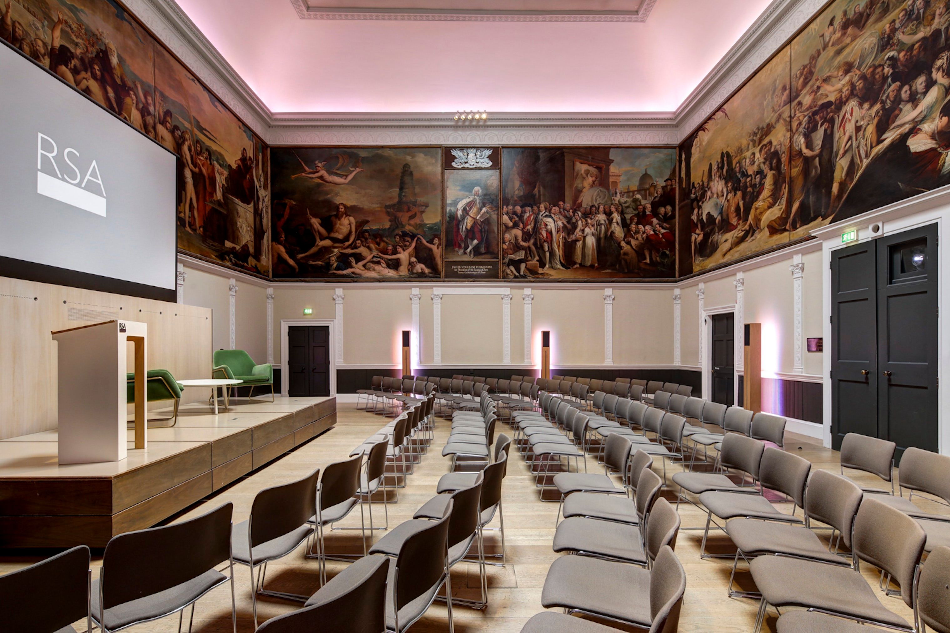 RSA House blank canvas London