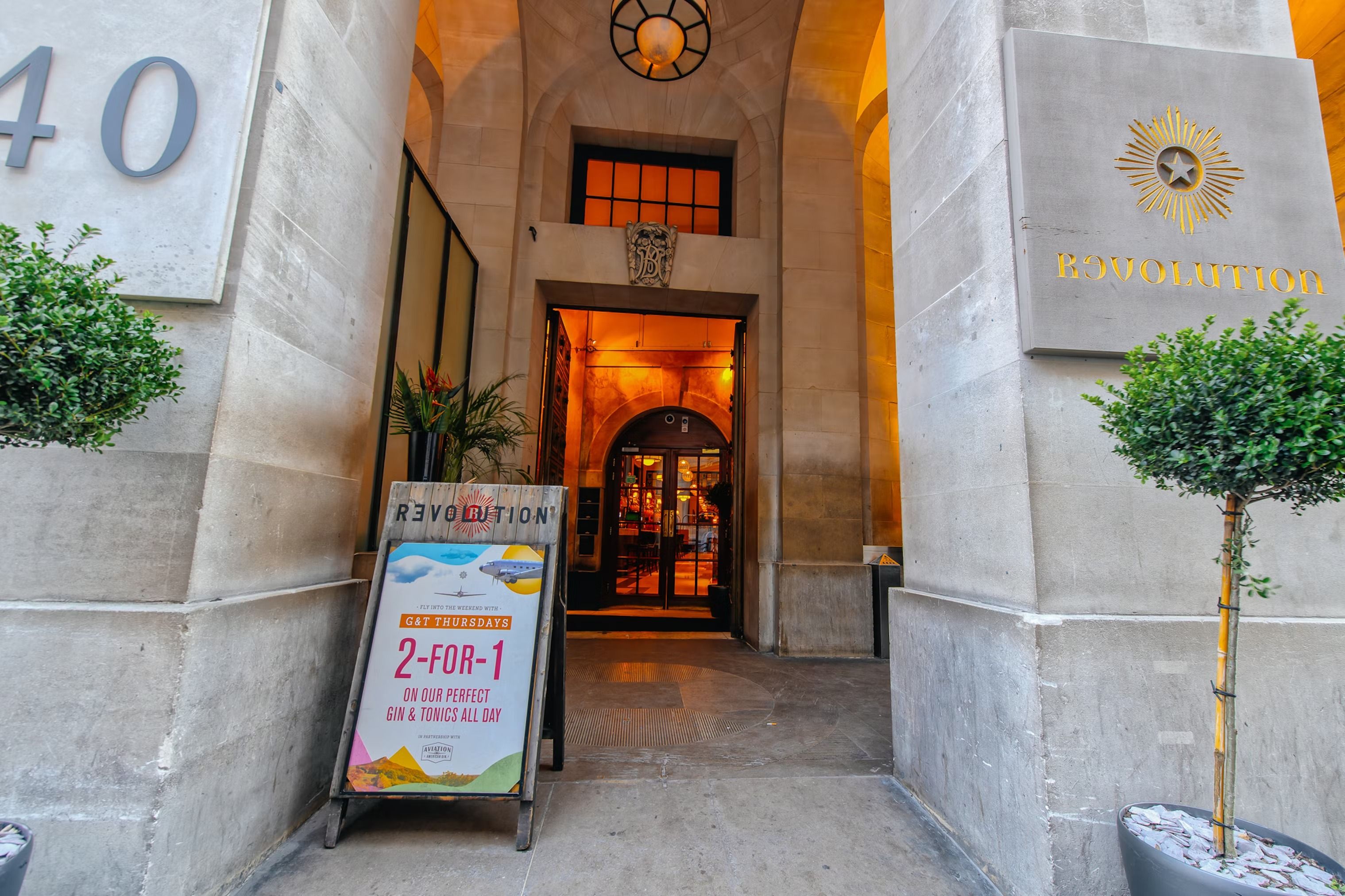 Revolution Leadenhall southwark bar