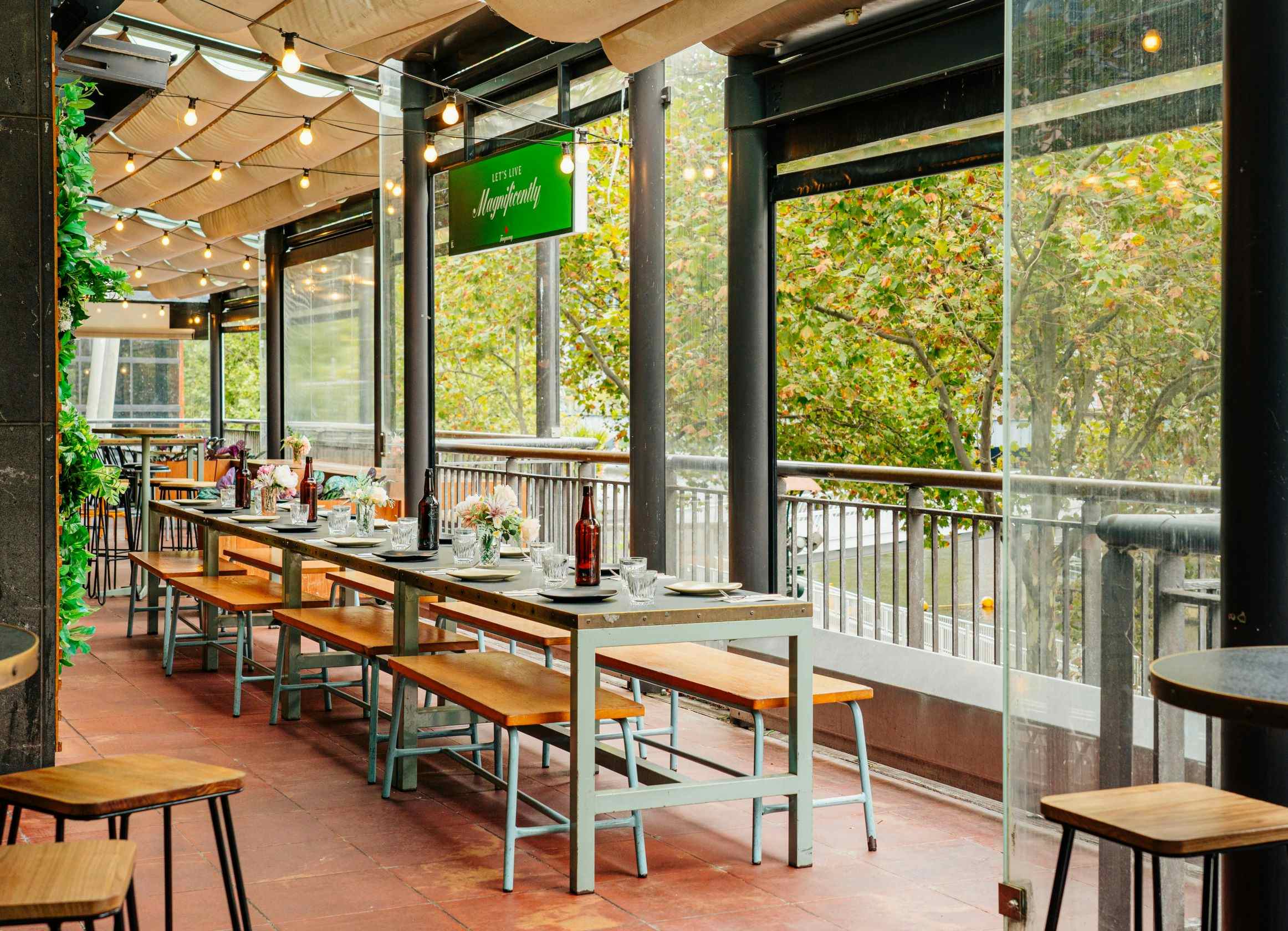 Garden & River Terrace, Hophaus image 3