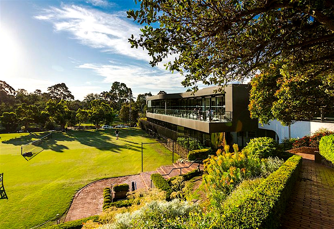 Royal South Yarra Lawn Tennis Club | View over Lawn | Venue Hire Melbourne | 3
