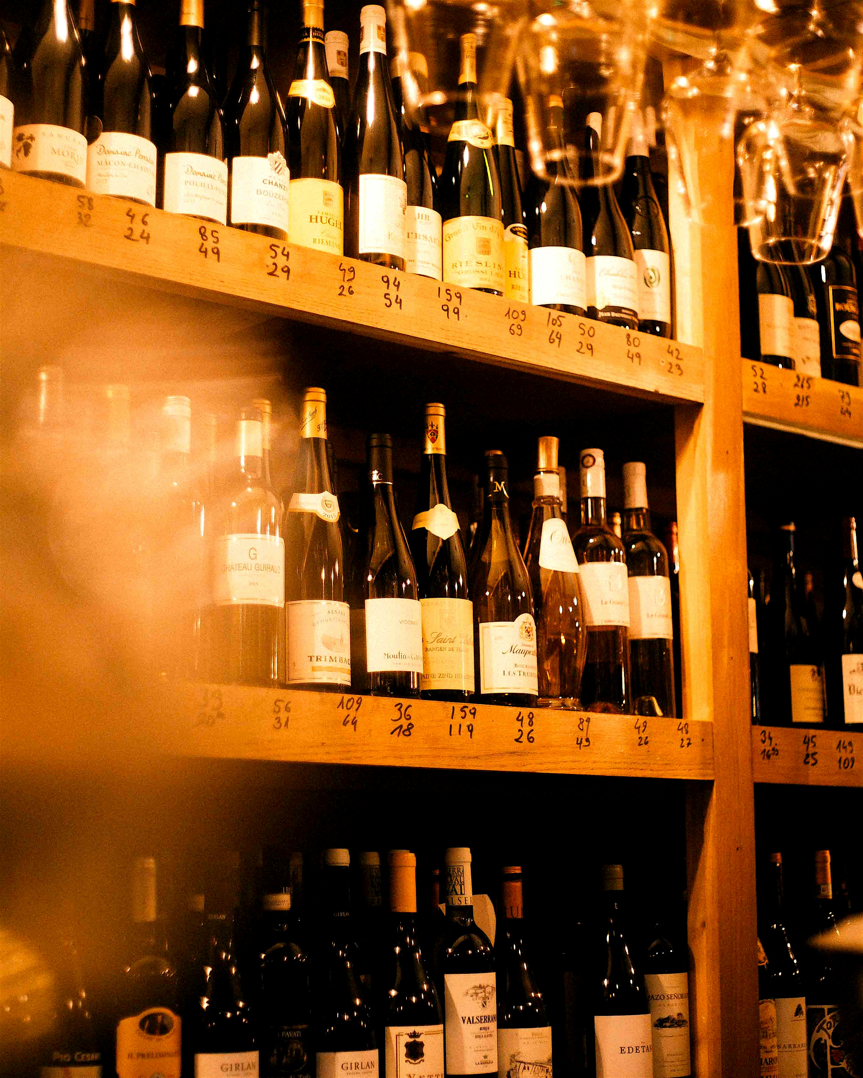A Shoreditch wine cellar