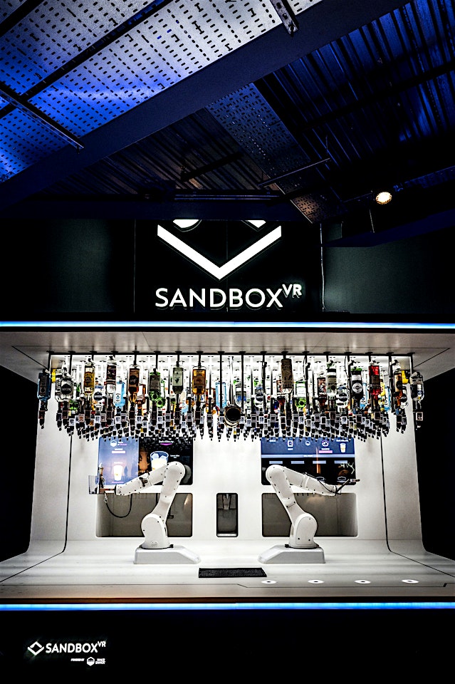 Sandbox VR London activity venue 