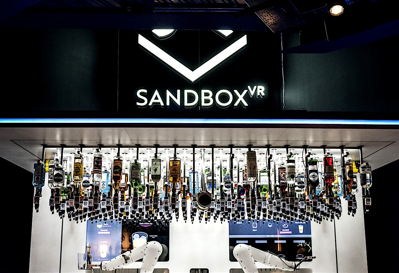 Sandbox VR London activity venue 