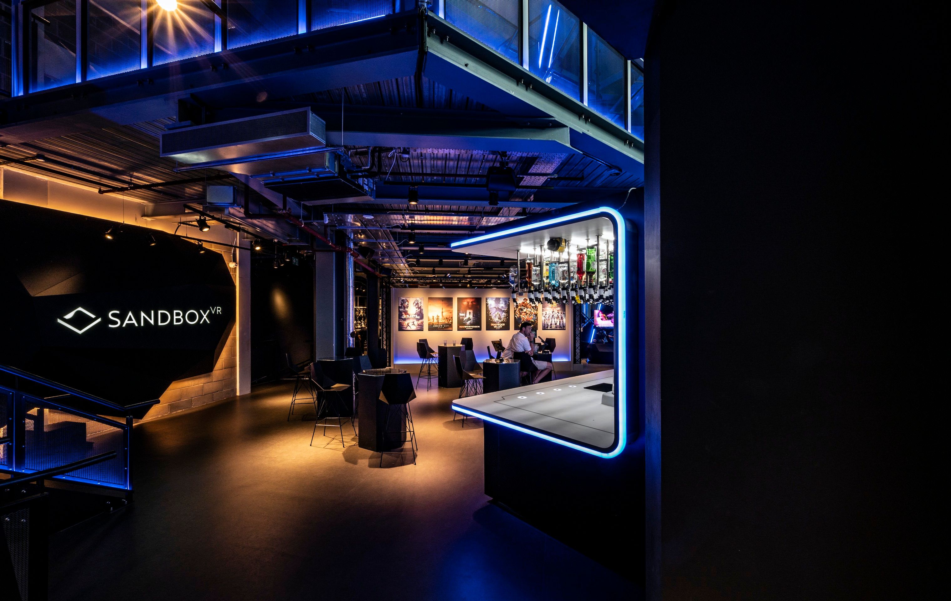 Sandbox VR London activity venue 