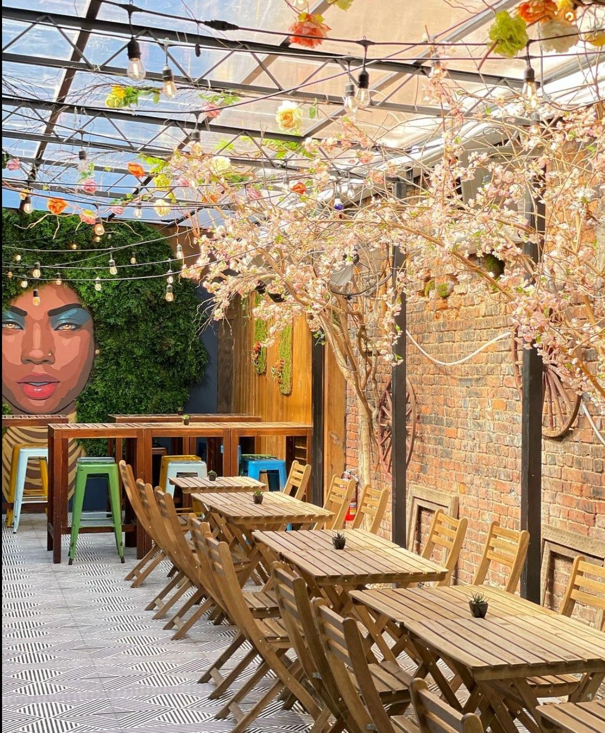 Santiagos Beer Garden Harlem Private Events Rent NYC 