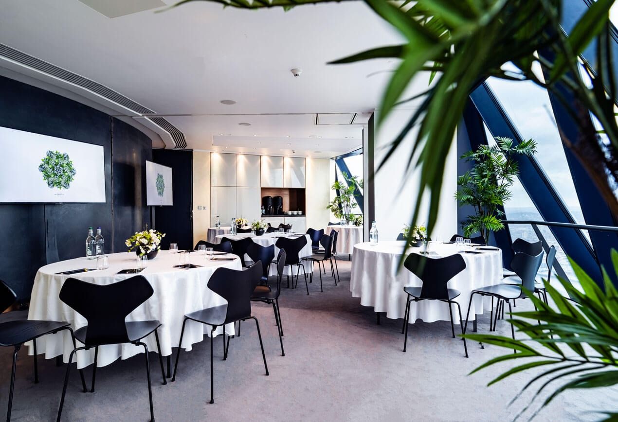 Searcy's at The Gherkin, private room in London