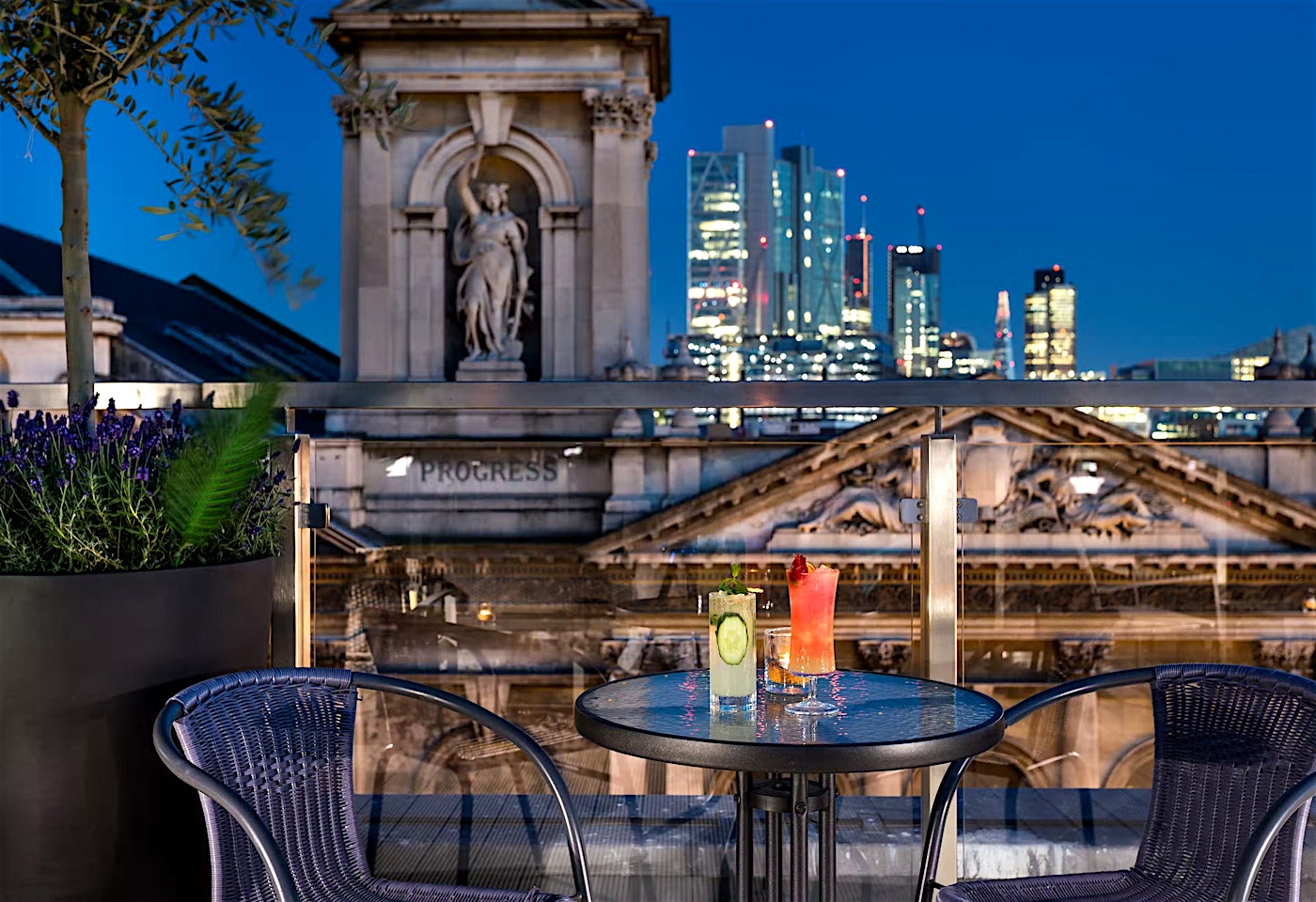 The Shoreditch Sky Terrace at the Courthouse Hotel