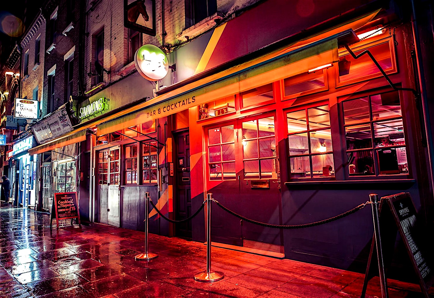 Simmons, Camden Town North London Party venues