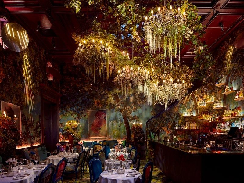 Private dining at sketch restaurant - Mayfair - London W1