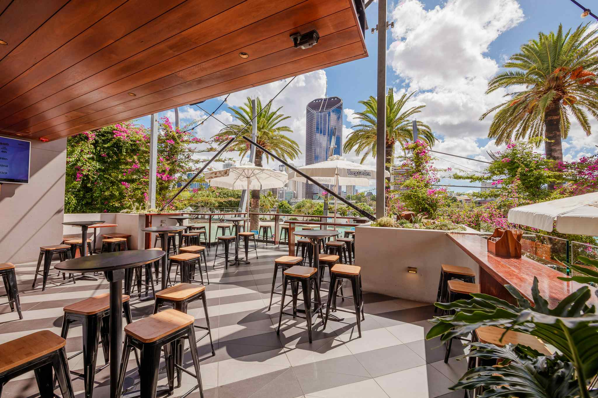 Southbank Beer Garden | Outdoor Terrace and City View | Venue Hire Brisbane | 1 