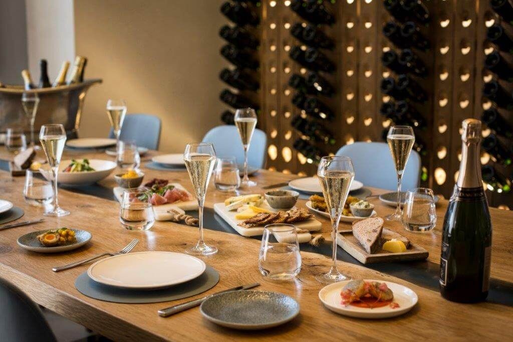 St Pancras Brasserie and Champagne Bar Tasting Room Kings Cross Meeting Rooms