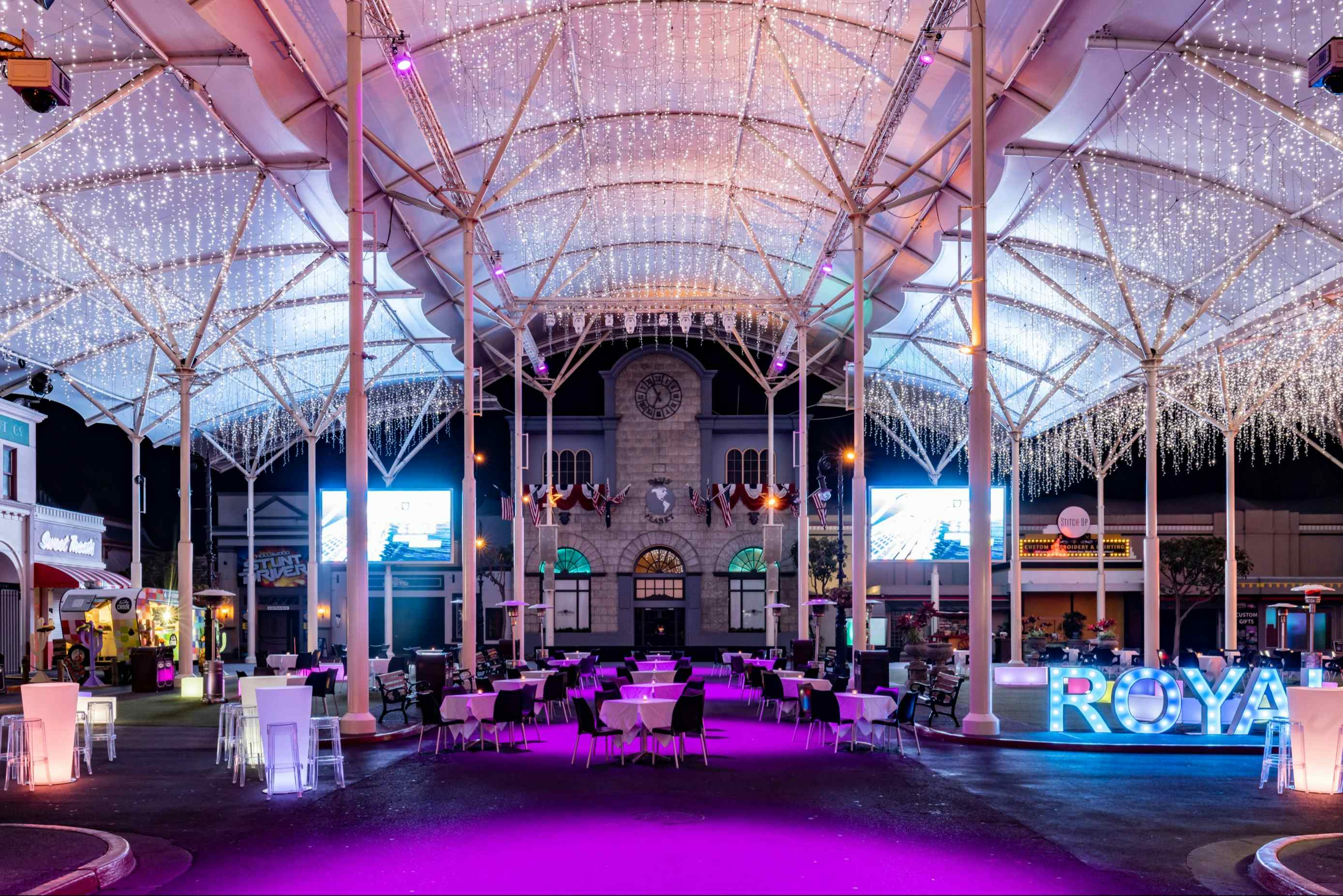 Warner Bros. Movie World | View of Stars Pavilion | Venue Hire Gold Coast | 2