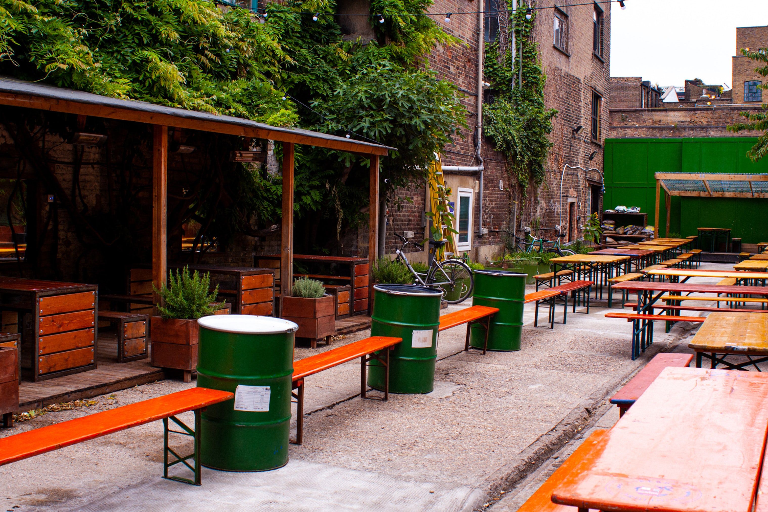 Strongroom shoreditch outdoor bar