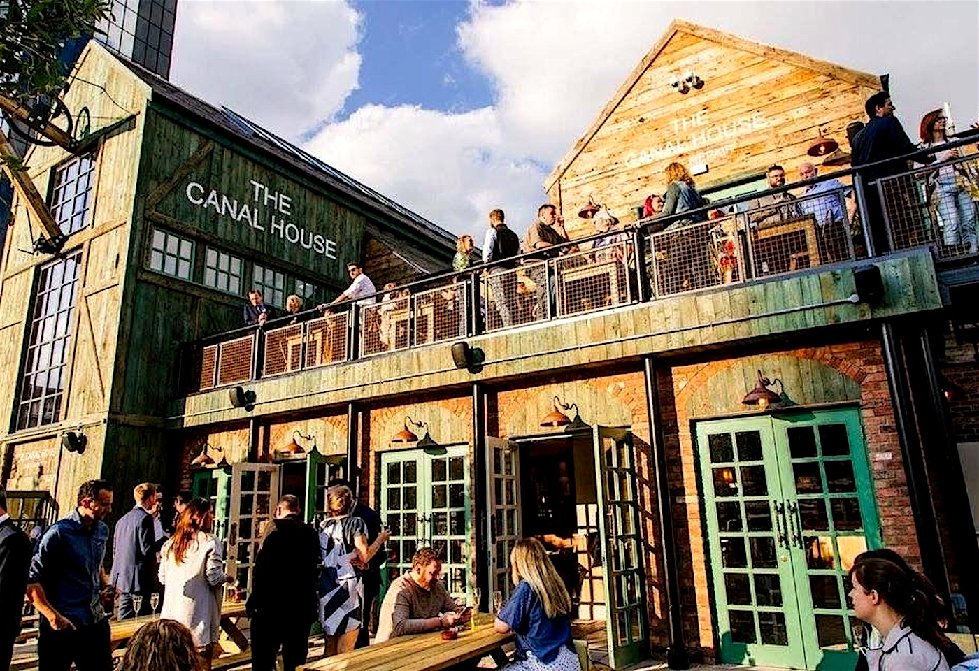 The Canal House birmingham rooftop 1
