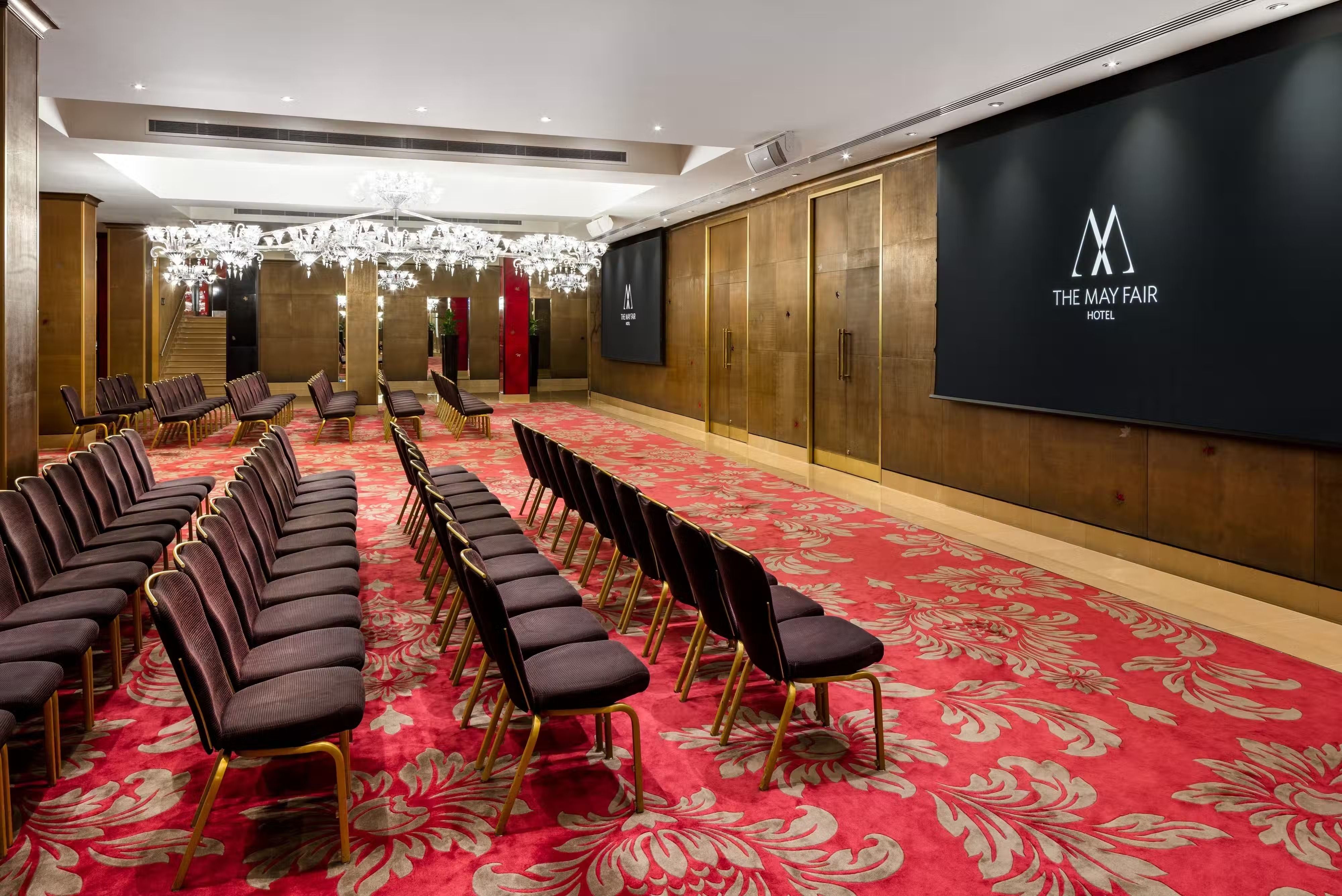 The Crystal Room, The May Fair Hotel london conference hotels
