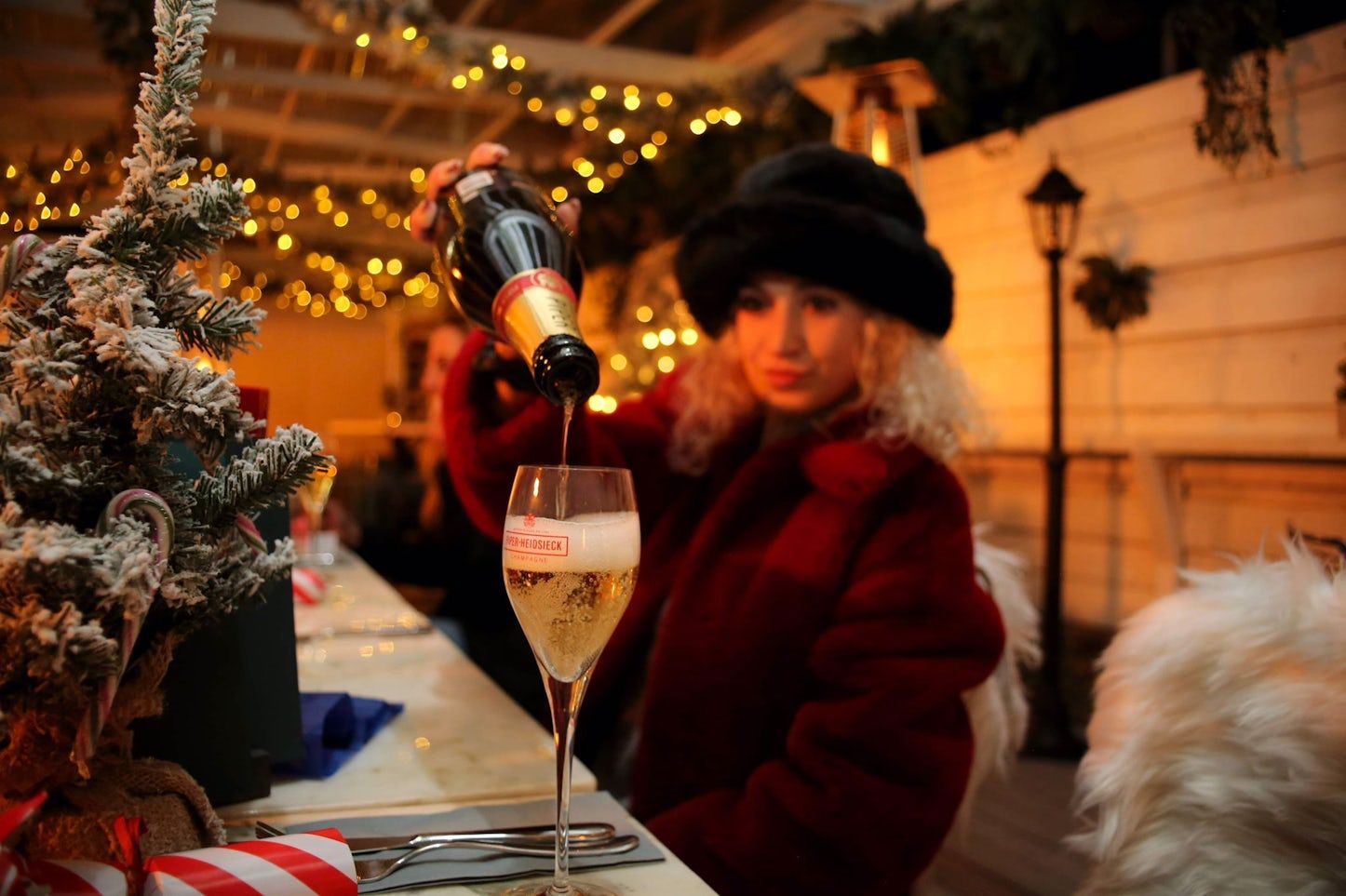 The Exhibit Bar & Restaurant Apres Ski Garden Unique Christmas Party