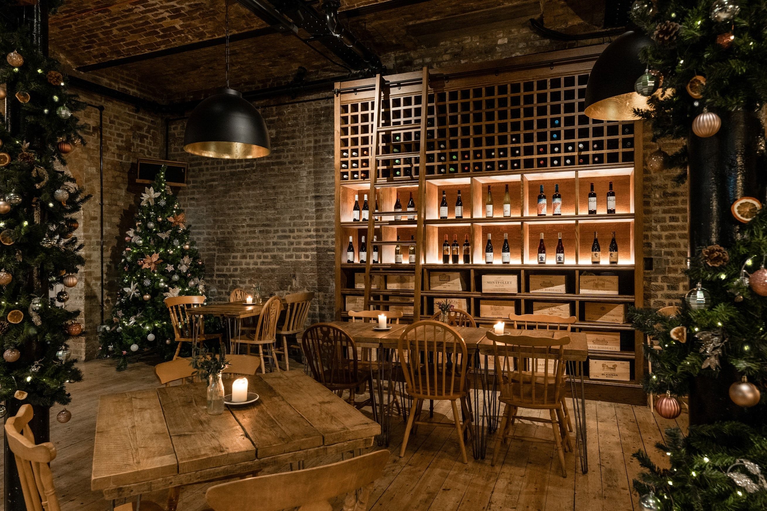 A festive venue to party (and buy presents): The Farrier1