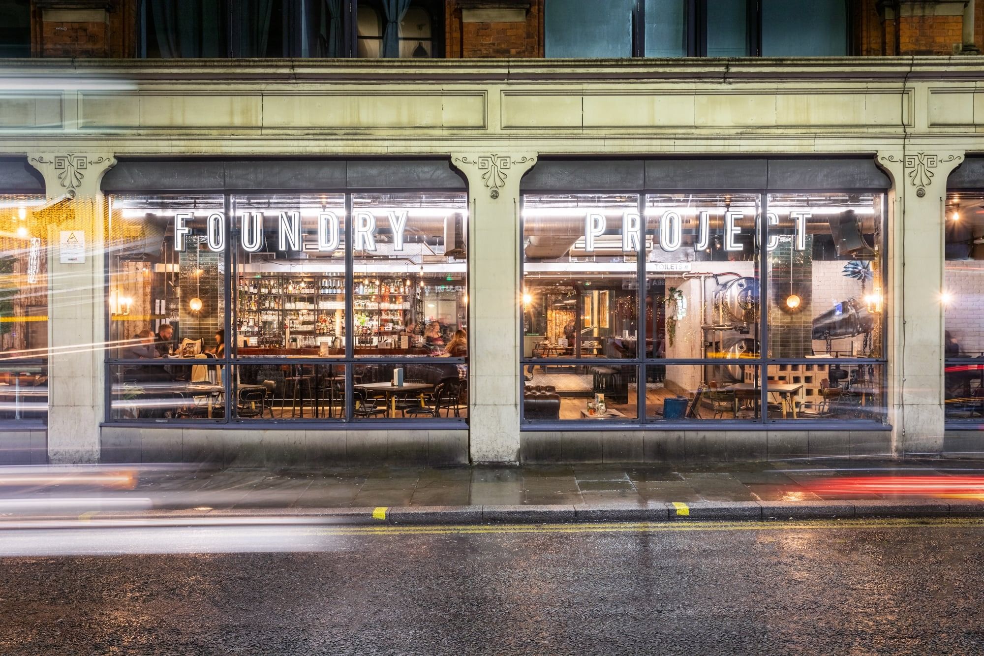 The Foundry Manchester Cocktail Bar Outside