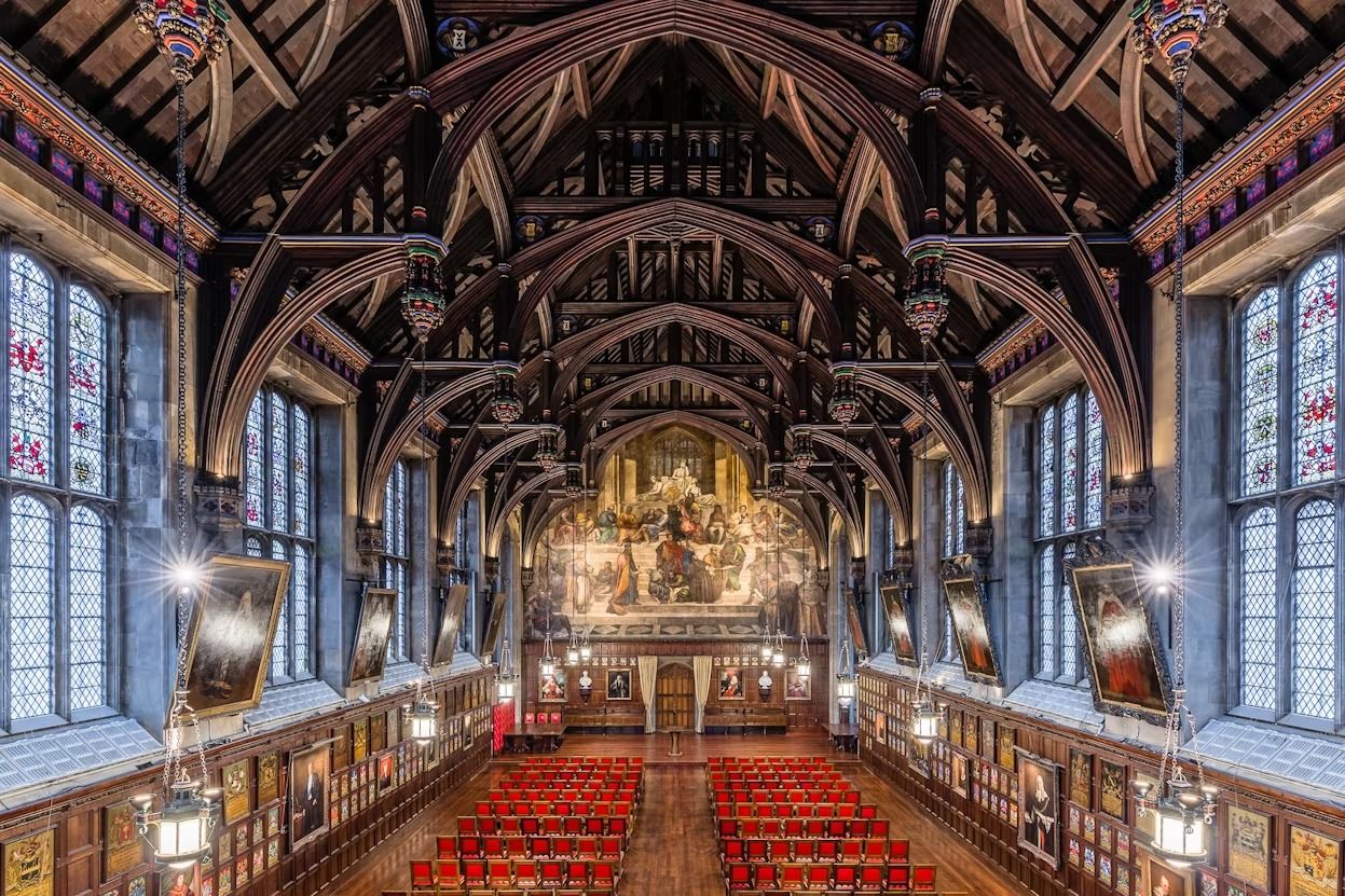 The Great Hall at Lincoln’s Inn, London Halls