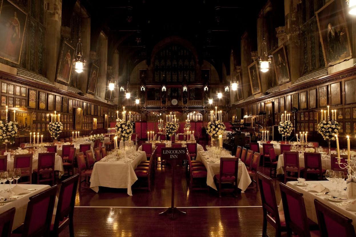 The Great Hall at Lincoln’s Inn, London Halls