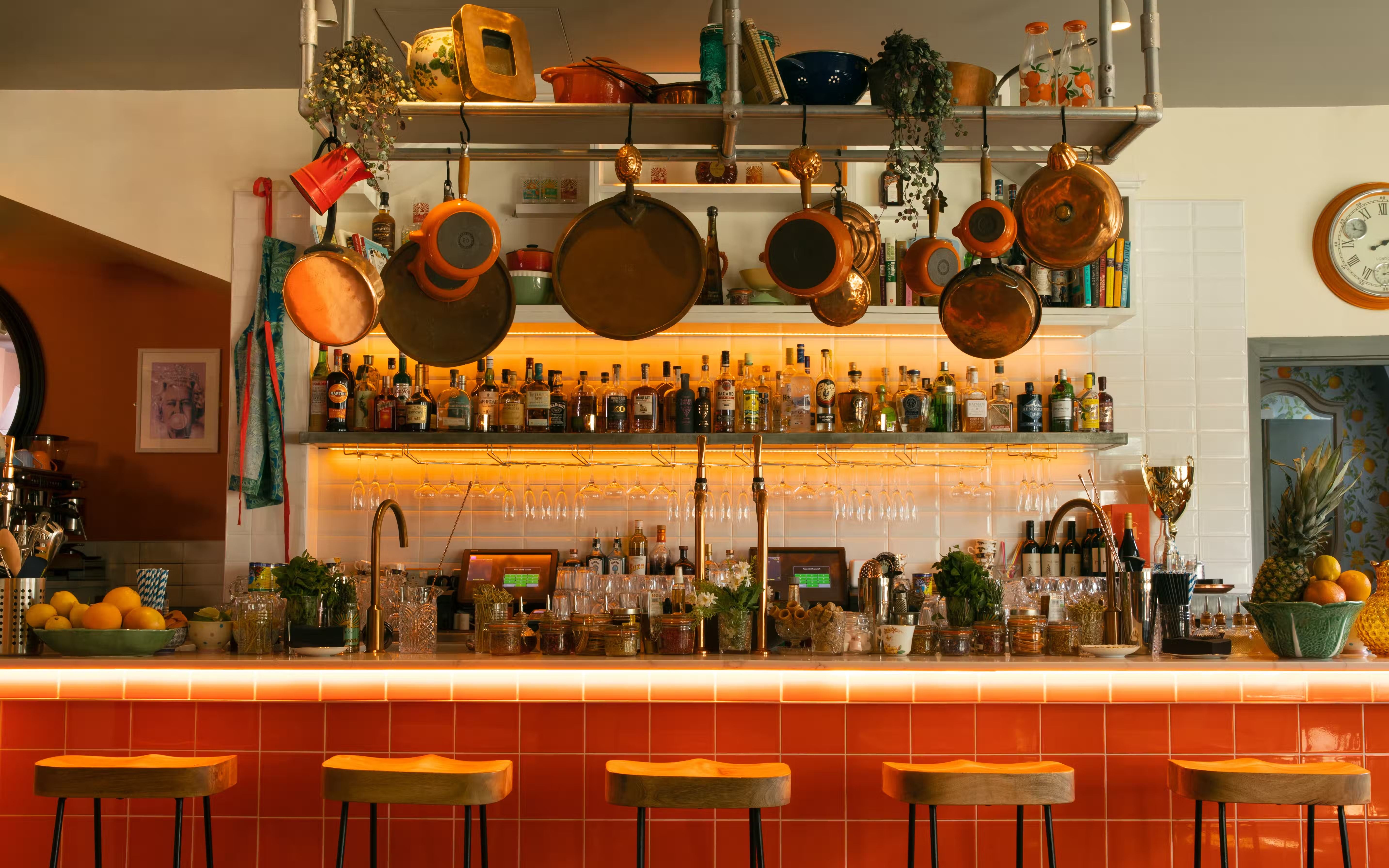 The Little Orange Door clapham bar 