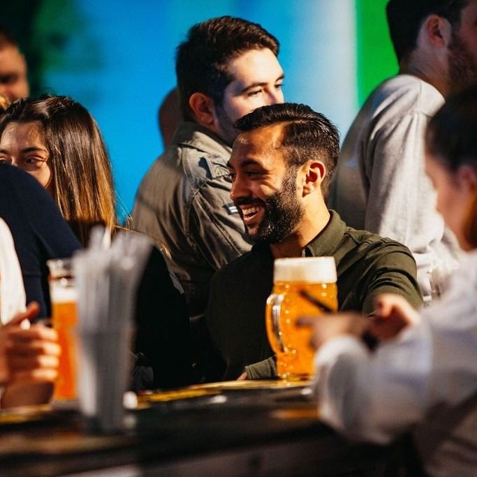 The Old Crown, outdoor bar in Birmingham