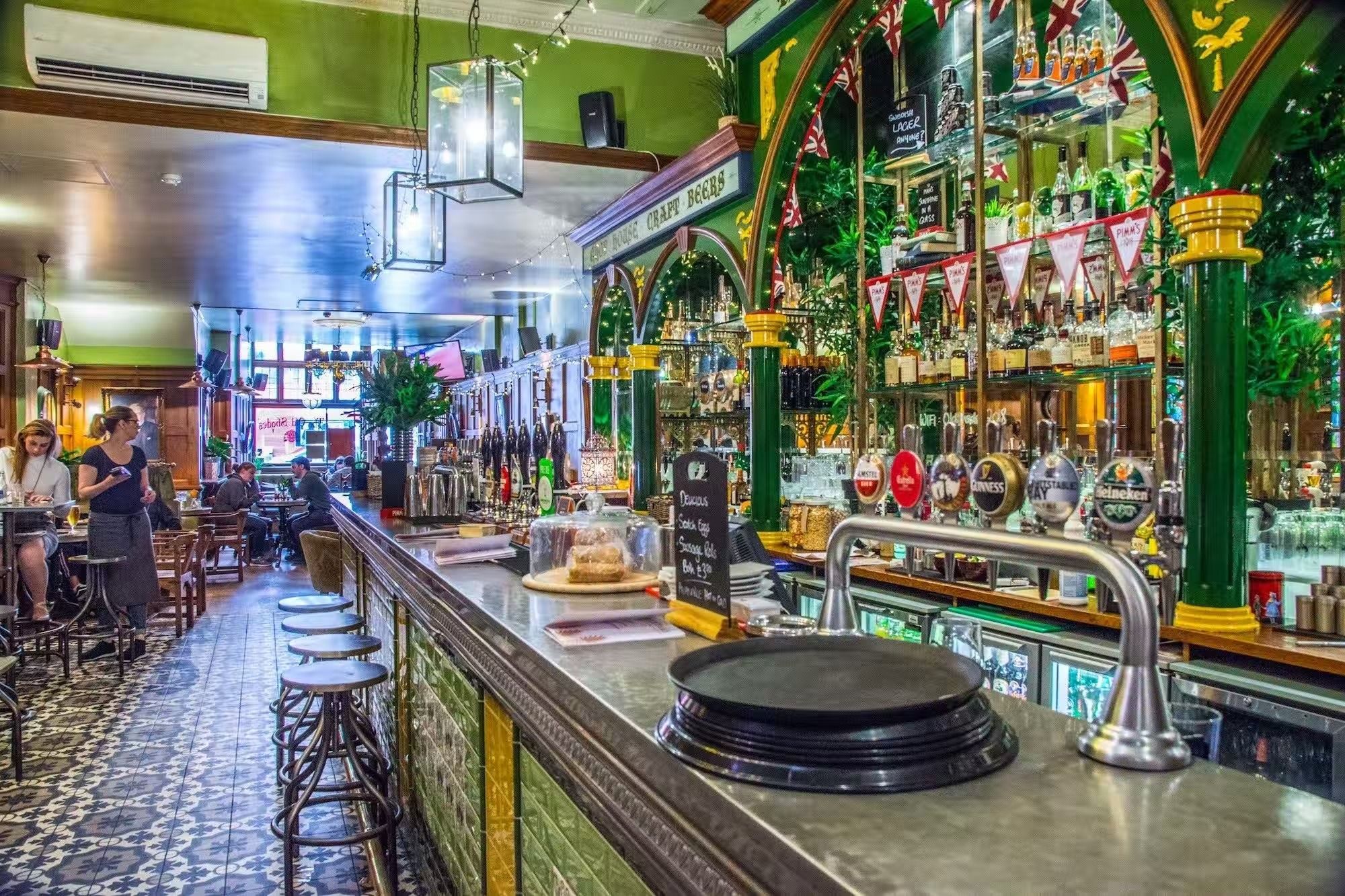 The Old Shades bar embankment 