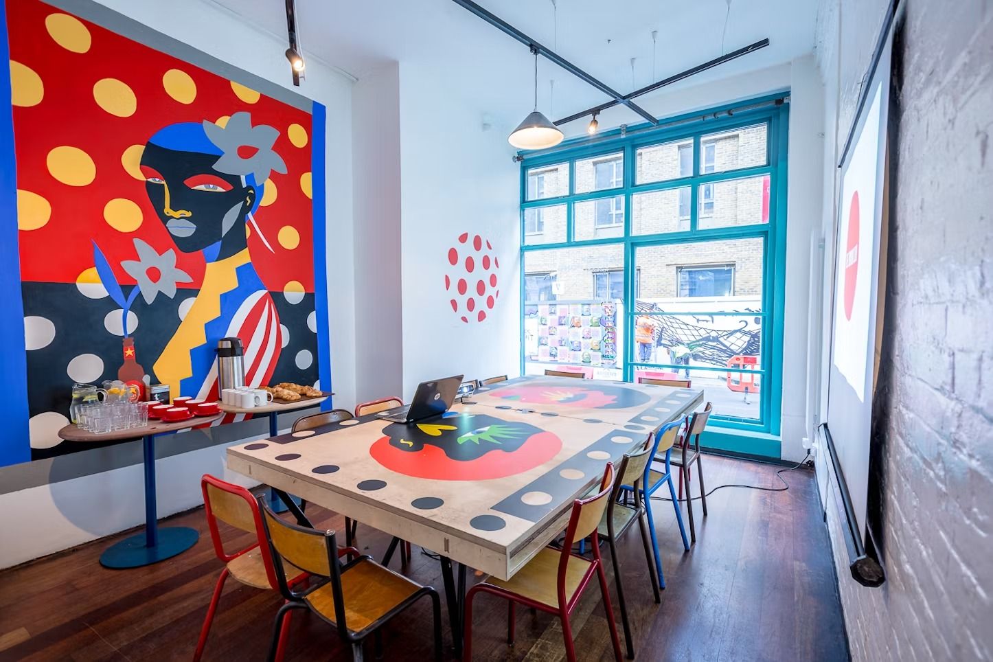 A nice balance of work and play: The Ping Pong Room, The Book Club1