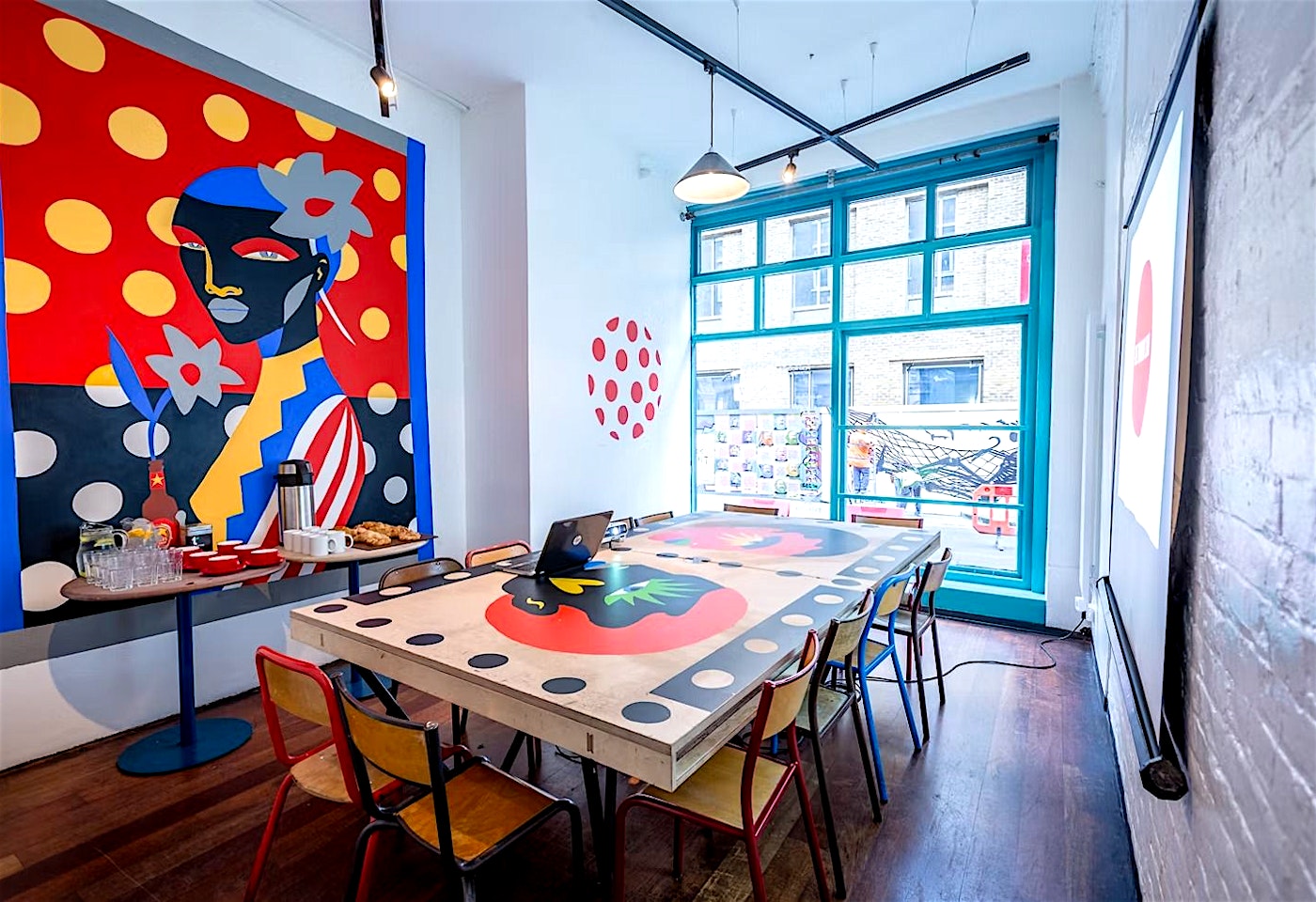 A nice balance of work and play: The Ping Pong Room, The Book Club1