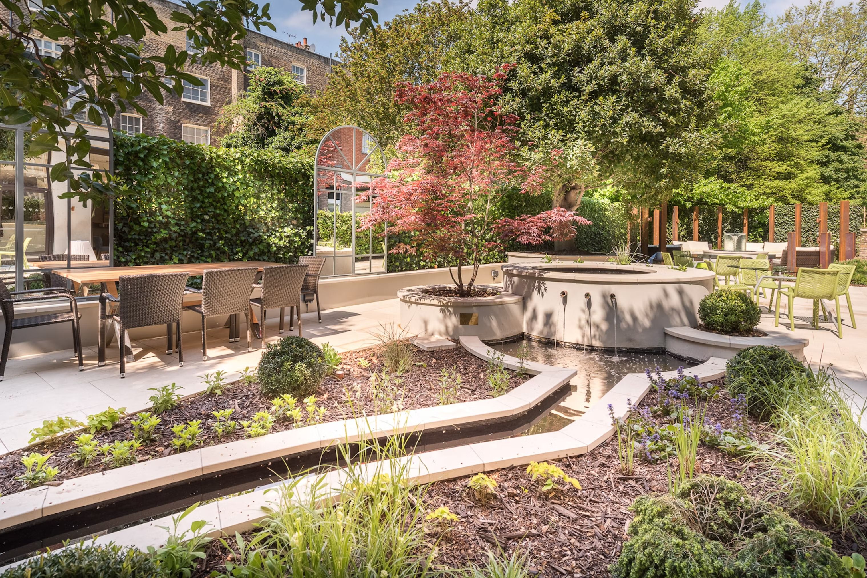 The "Secret" Garden, Bedford Hotel The "Secret" Garden, Bedford Hotel