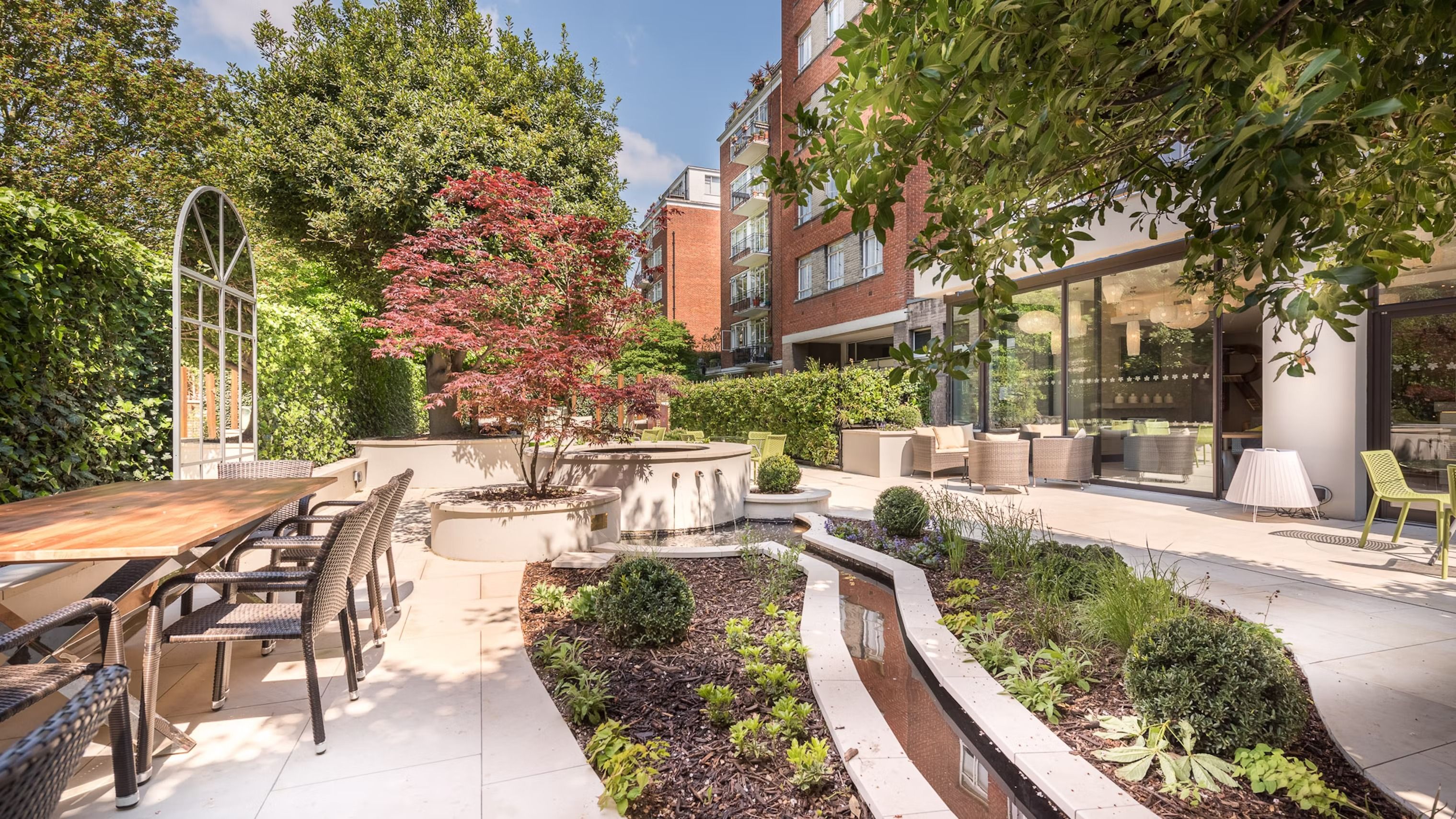 The "Secret" Garden, Bedford Hotel The "Secret" Garden, Bedford Hotel