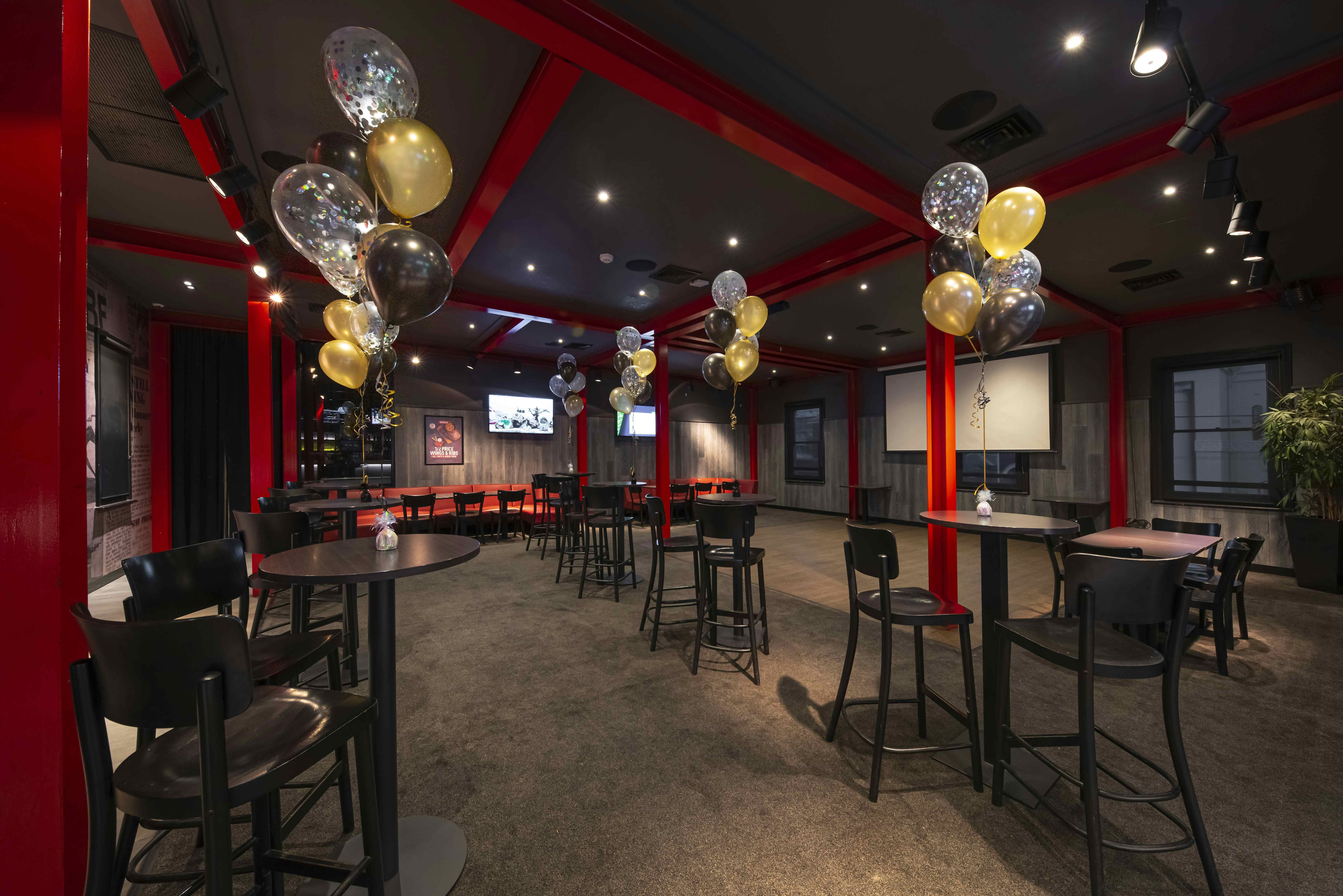 The Sporting Globe Bar & Grill Richmond | Function room | Venue Hire Melbourne | 1